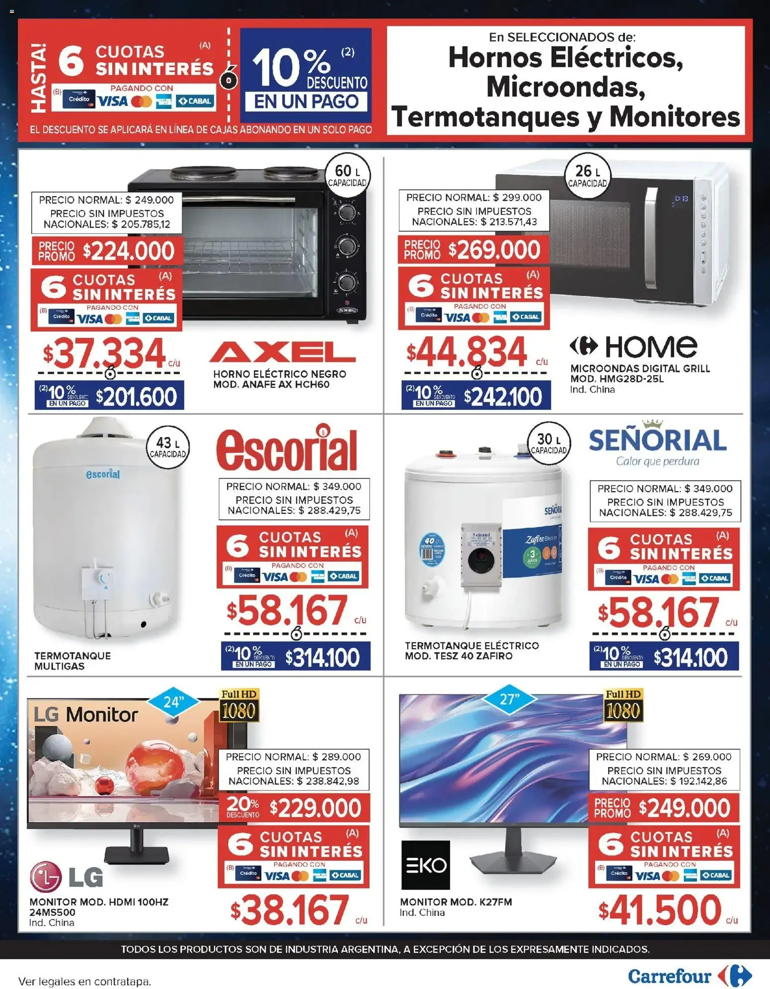Ofertas de Carrefour Ofertas || del 23/09/2026 - 01/10/2026 || Promociones 23 de septiembre al 1 de octubre 2026 - Página 30 del catálogo