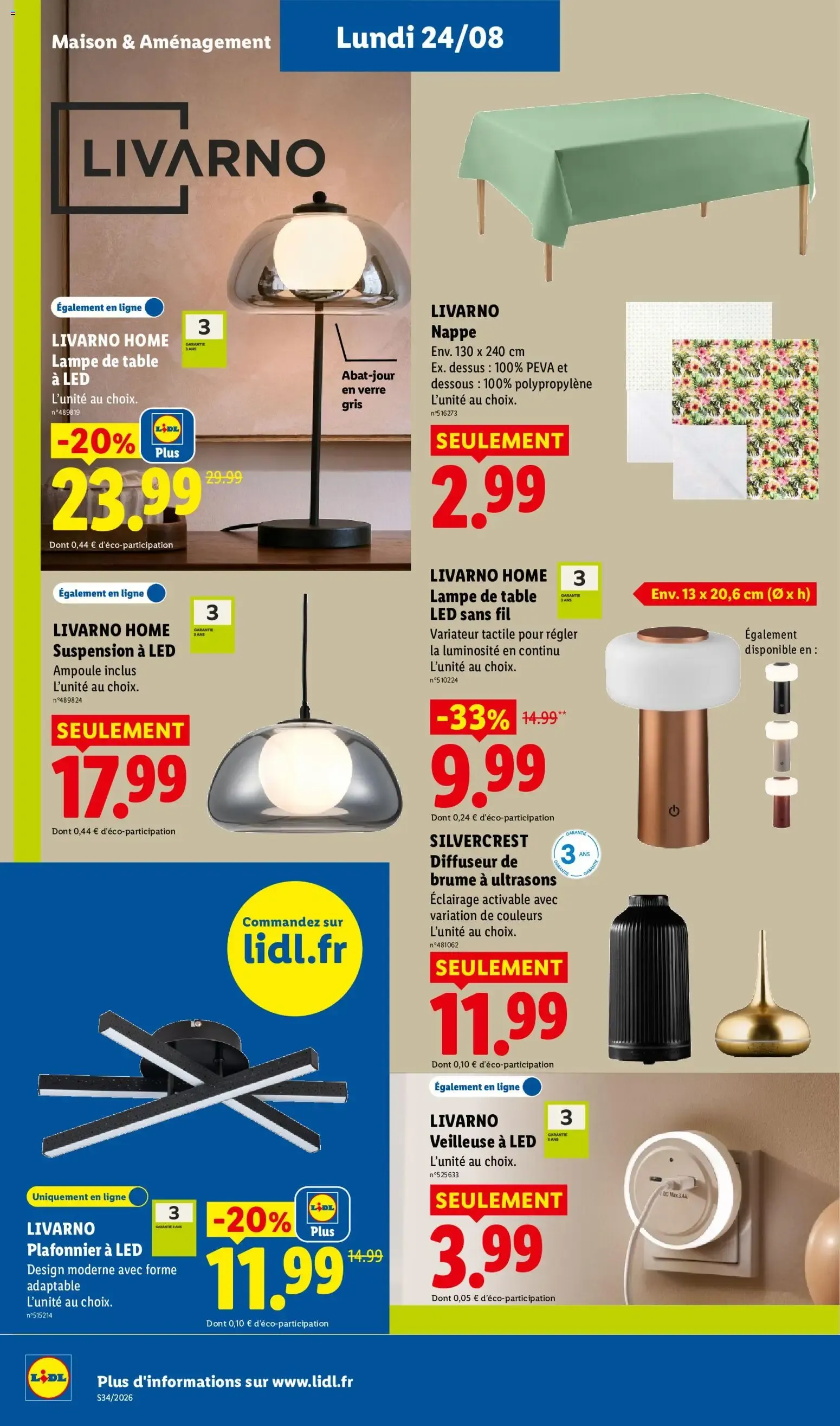 LIDL: La rentrée des économies! du 20 août au 26 août 2026 - Catalogue page 50