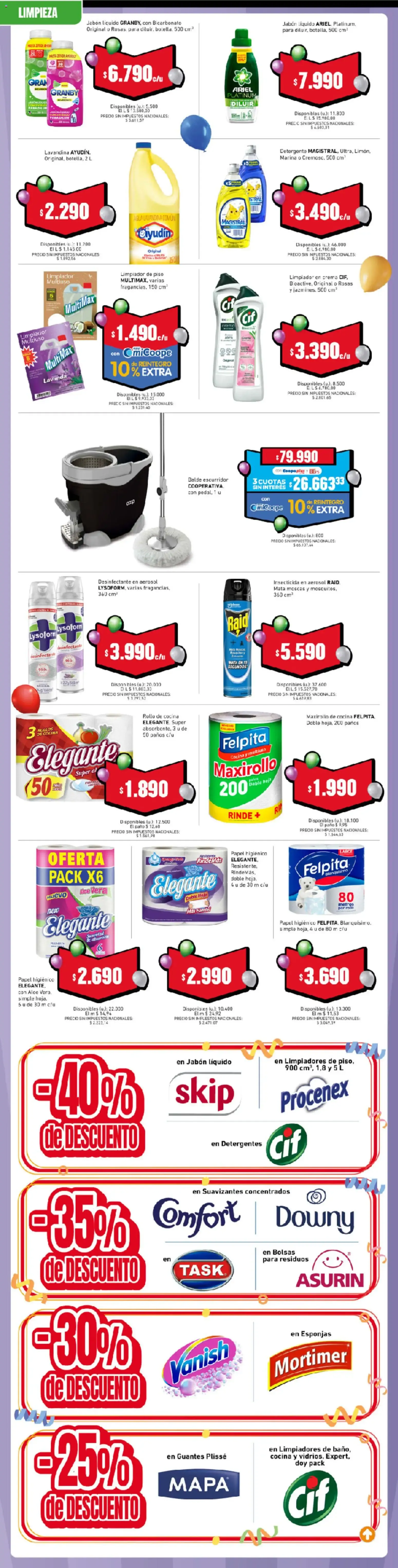 Ofertas de Cooperativa Obrera: Súper Semana de los Asociados y Mes Aniversario 30 de octubre al 1 de noviembre 2026 - Página 7 del catálogo