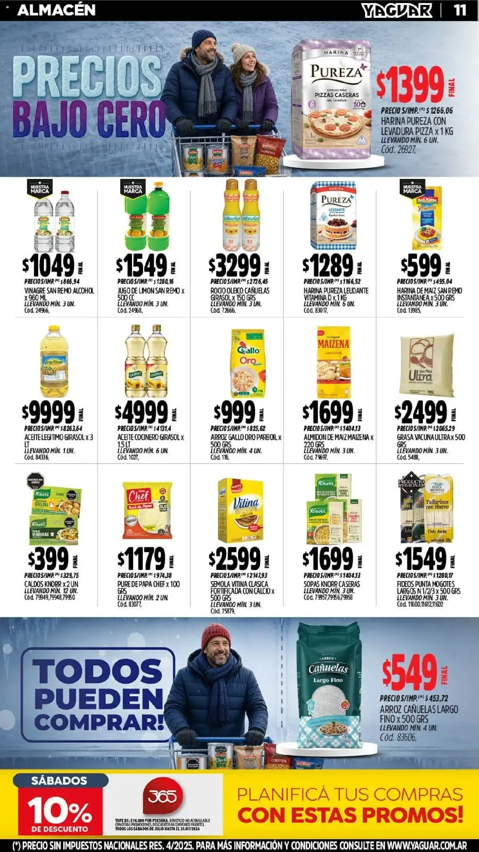 Ofertas de Yaguar - Oferta Semanal Mar del Plata del 27/07/2026 - 01/08/2026 27 de julio al 1 de agosto 2026 - Página 13 del catálogo