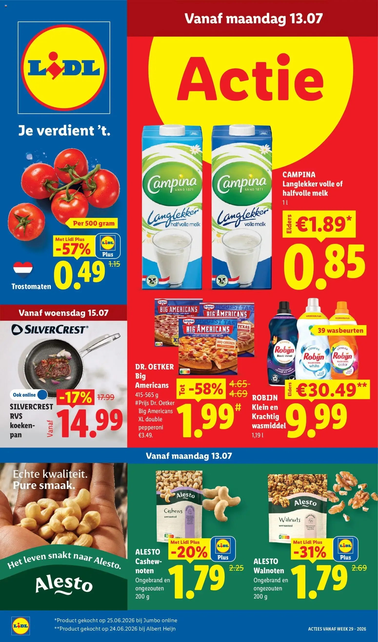 Lidl folder vanaf 13-07-2026 -- NIEUWE van 13 juli tot 19 juli 2026 - Folder pagina 1