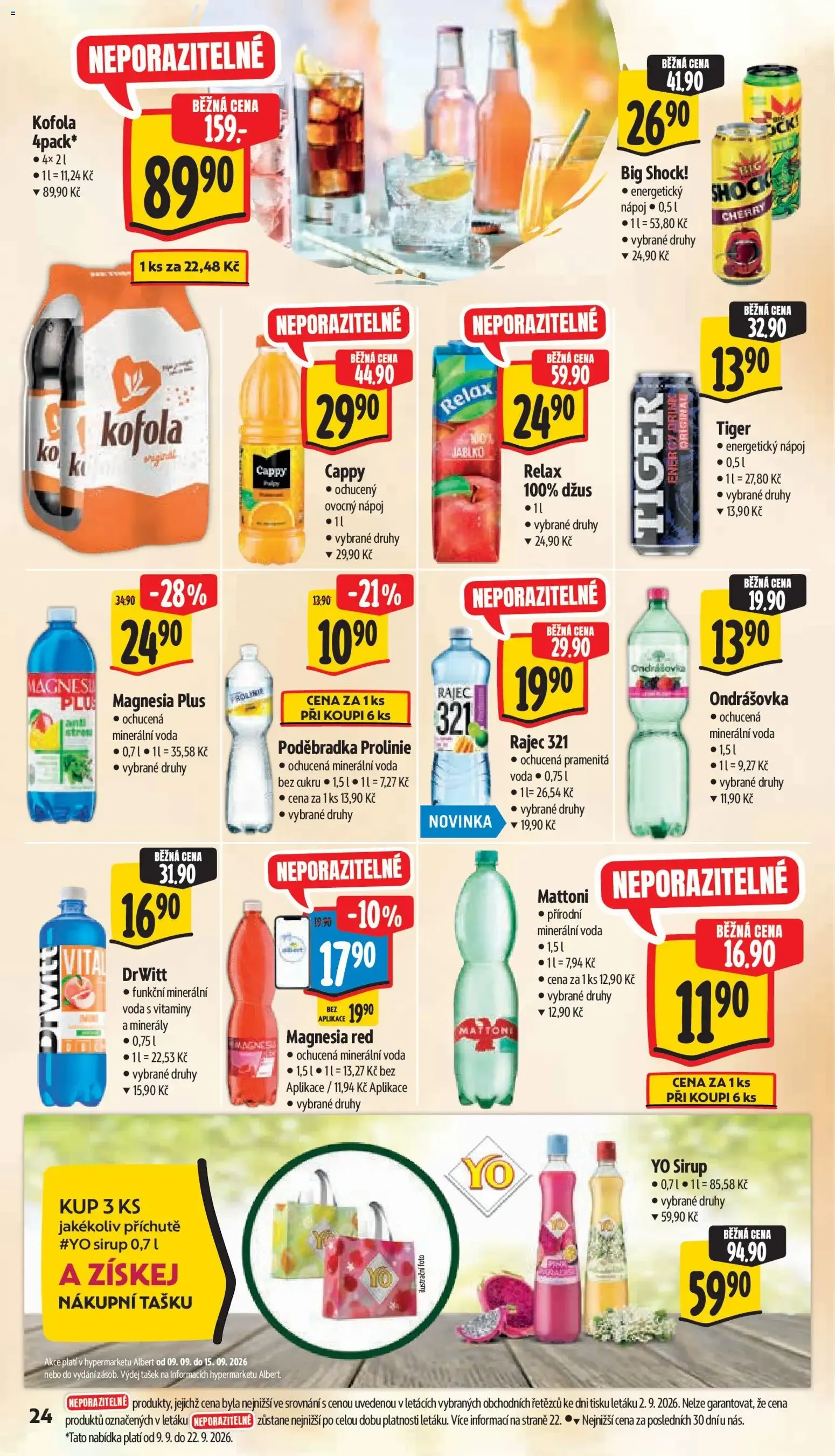 Albert leták - Hypermarket od 09.09.2026 - Akční leták - 9. září 15. září 2026 - Page 32