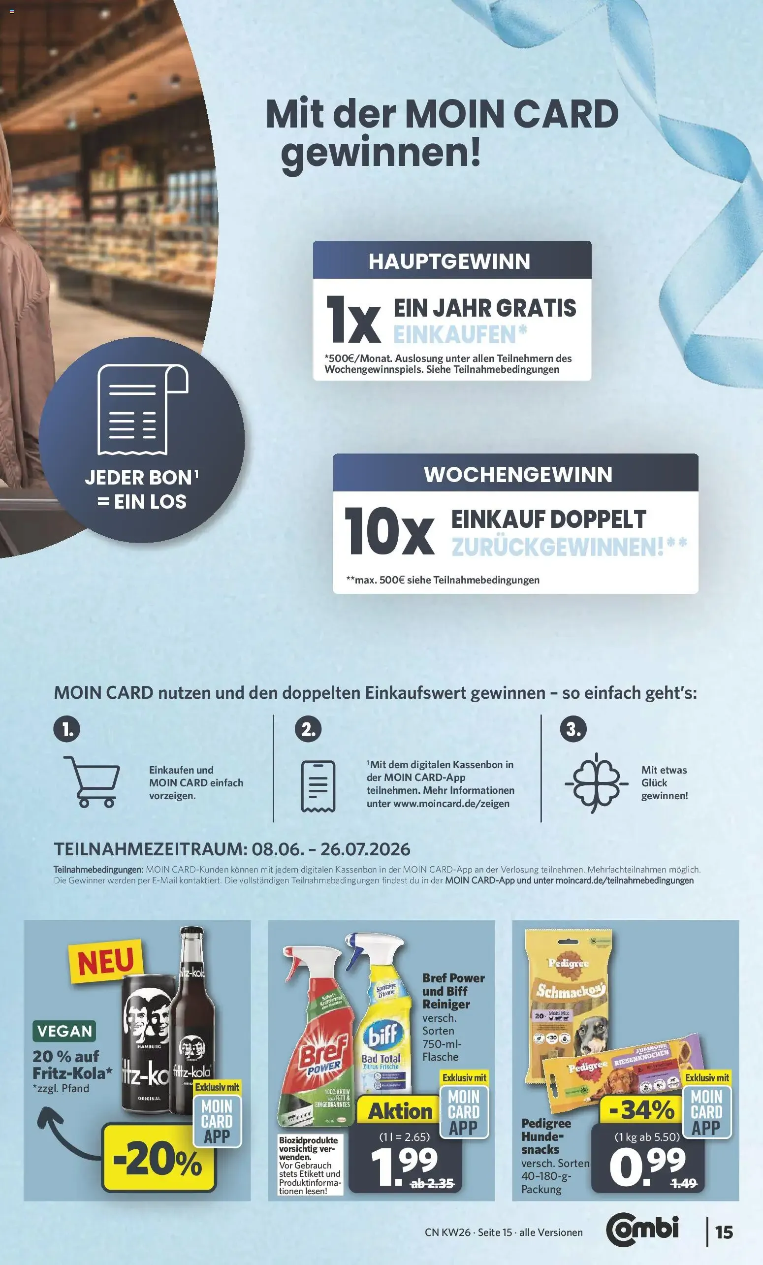 Combi Prospekt (ab 22.06.2026) zum Blättern von 22. Juni bis 27. Juni 2026 - Prospekt seite 17