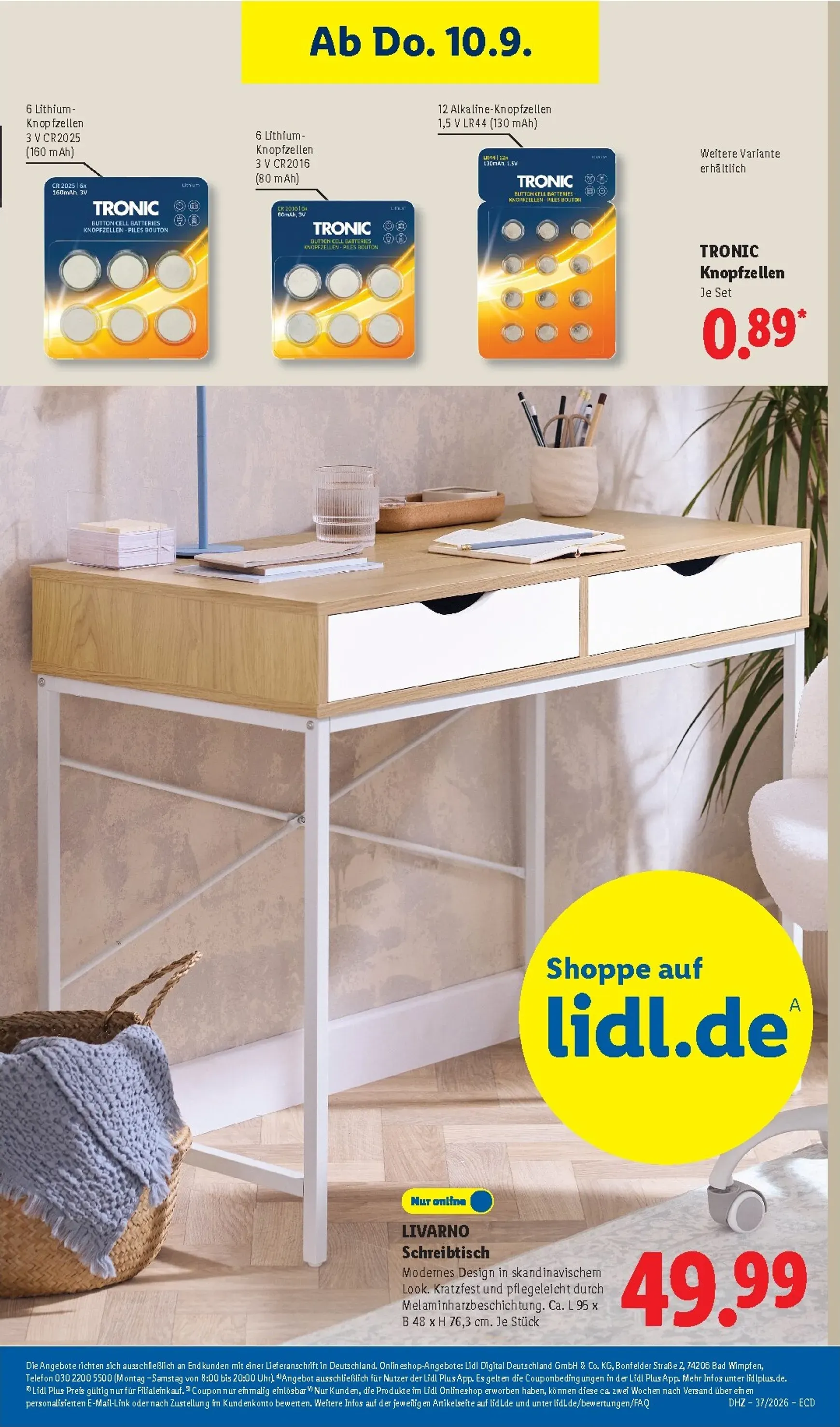 Lidl - Nonfood Prospekt nächste Woche – von Montag 07.09.2026 bis Samstag 12.09.2026 von 7. September bis 12. September 2026 - Prospekt seite 27