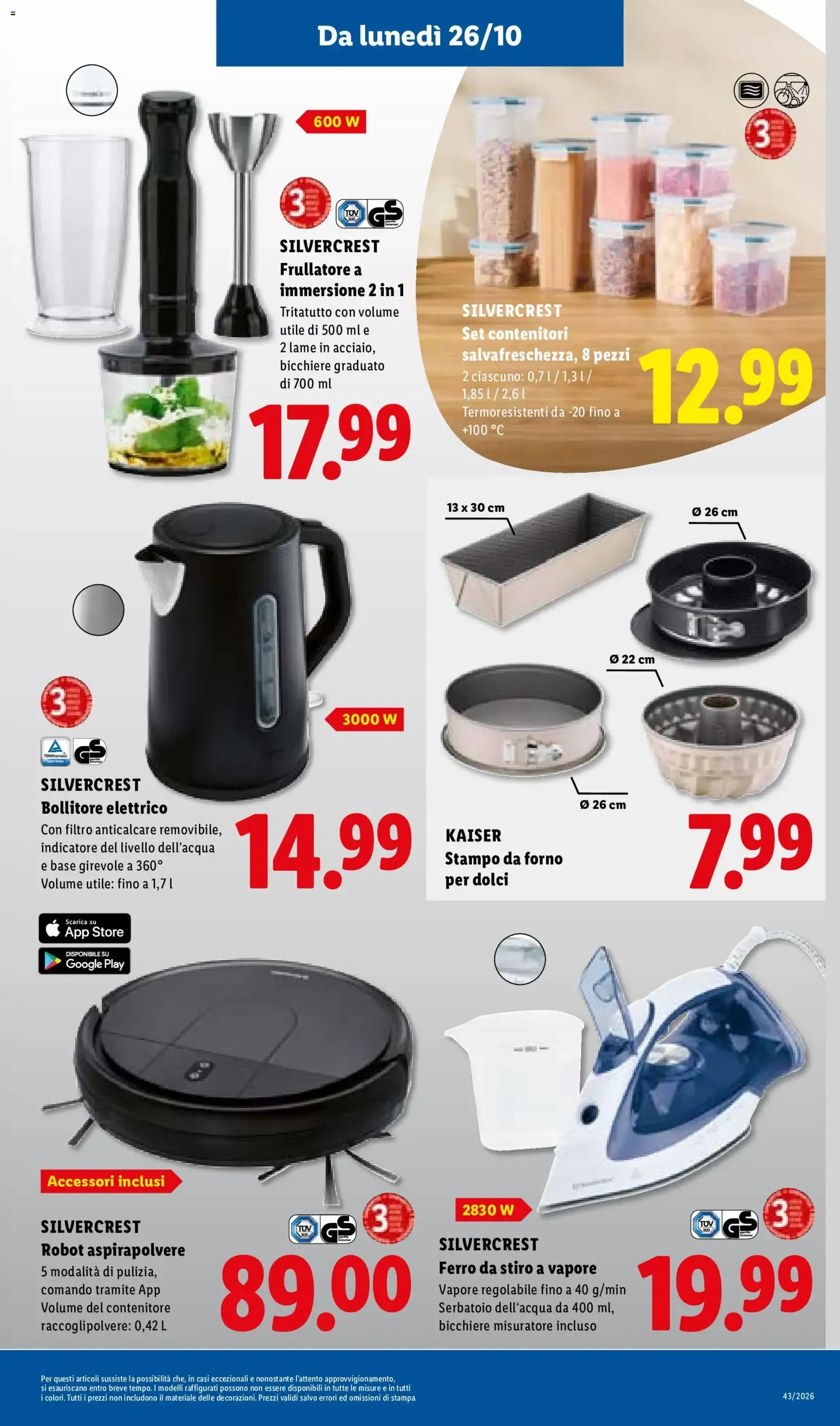Lidl: Piccoli Prezzi, Grande Qualità da 22 ottobre a 28 ottobre di 2026 - Pagina del volantino 41