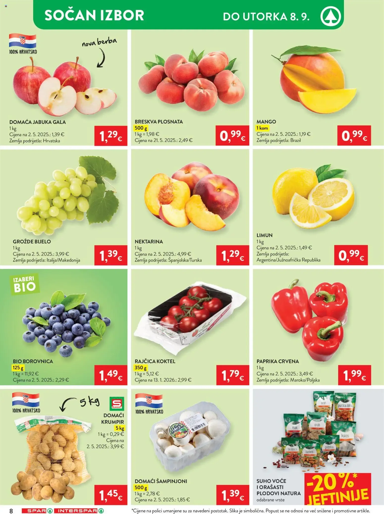 Katalog Interspar Katalog novi od 02.09.2026 na listanje > letak digitalni od 2. rujna do 8. rujna 2026. - Pregled Stranica 10