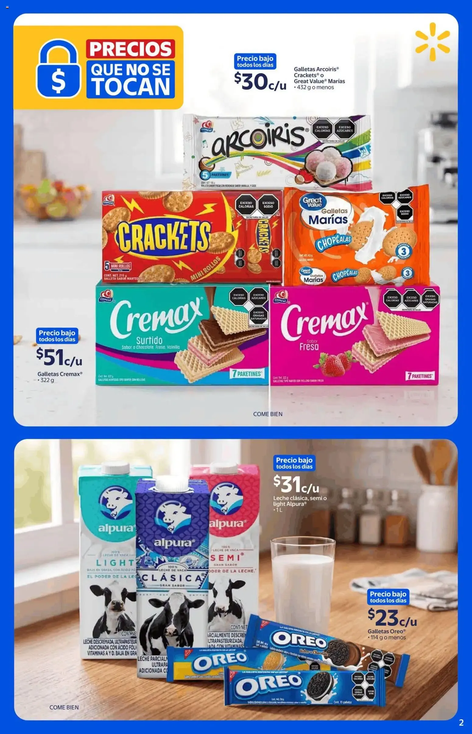 Catálogo de Walmart folleto Precios que no se tocan (21/09/2026 - 21/10/2026) - catálogo en línea 21 de septiembre al 21 de octubre 2026 - Pagina 2