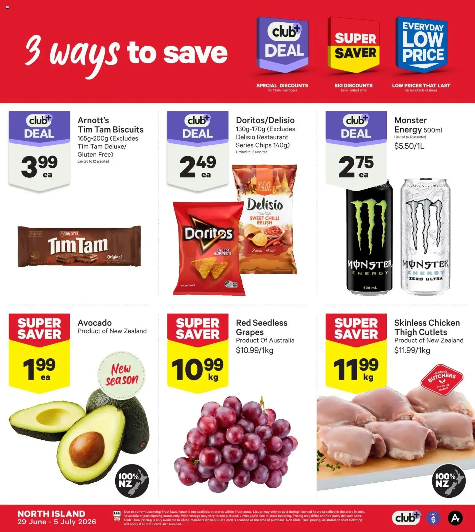 3 ways to save from 29 June to 5 July 2026 - Catalogue Page 1