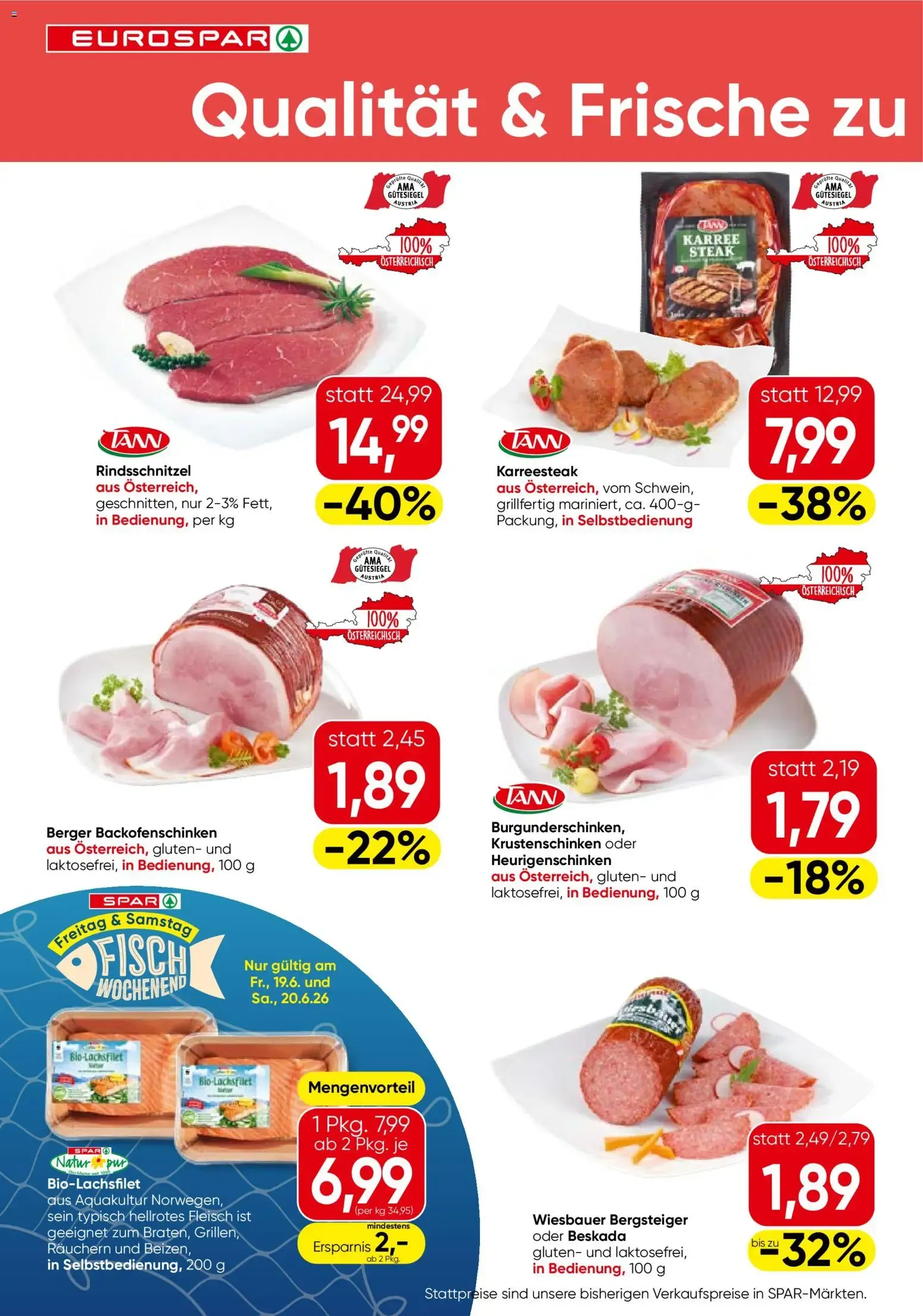 Eurospar Flugblatt von 18.06.2026 - Aktuelle Angebote von 18. Juni bis 30. Juni 2026 - Flugblätt seite  2