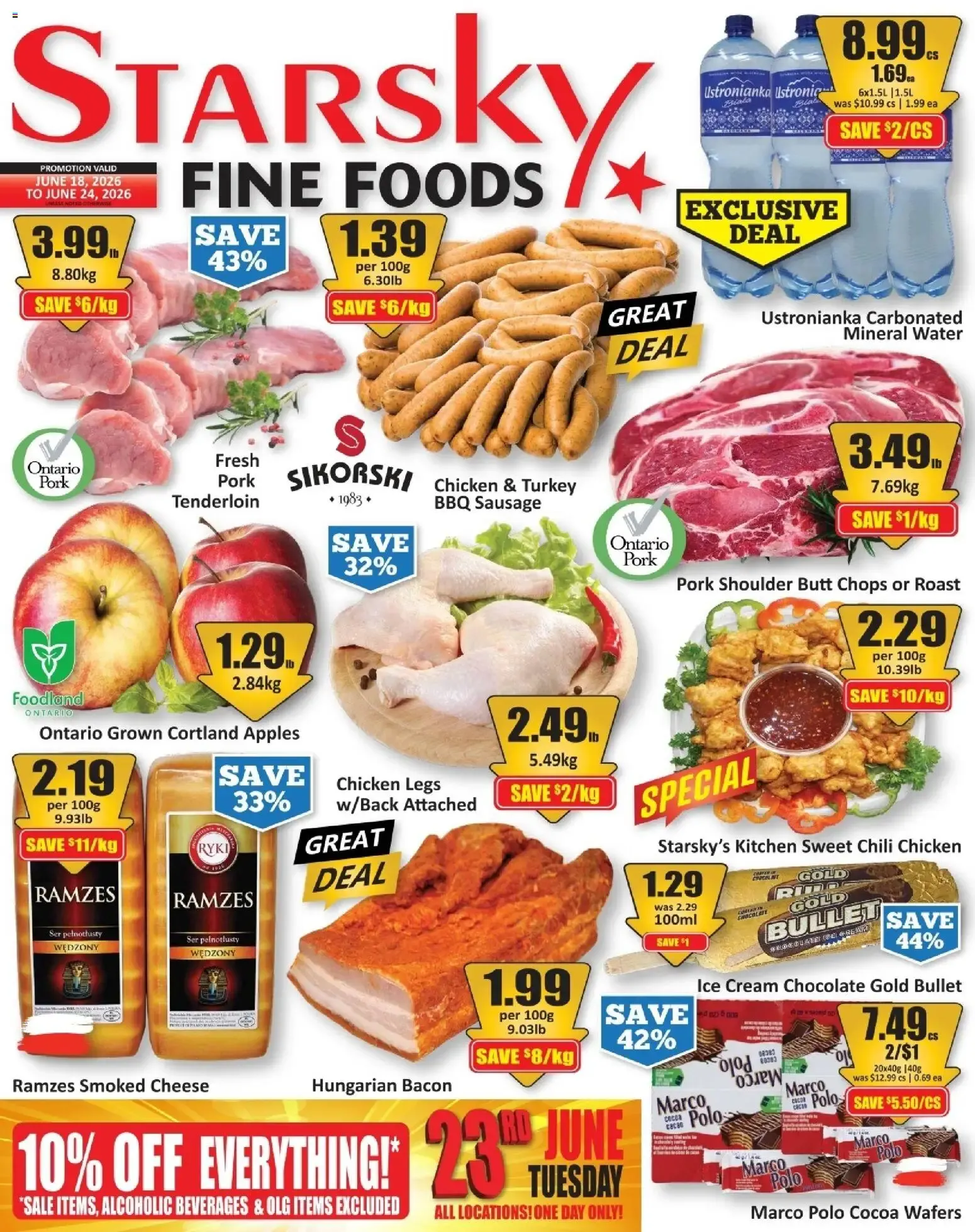Starsky weekly flyer / circulaire from Jun 18, 2026 > weekly specials & deals from June 18 to June 24 2026 - flyer page 1