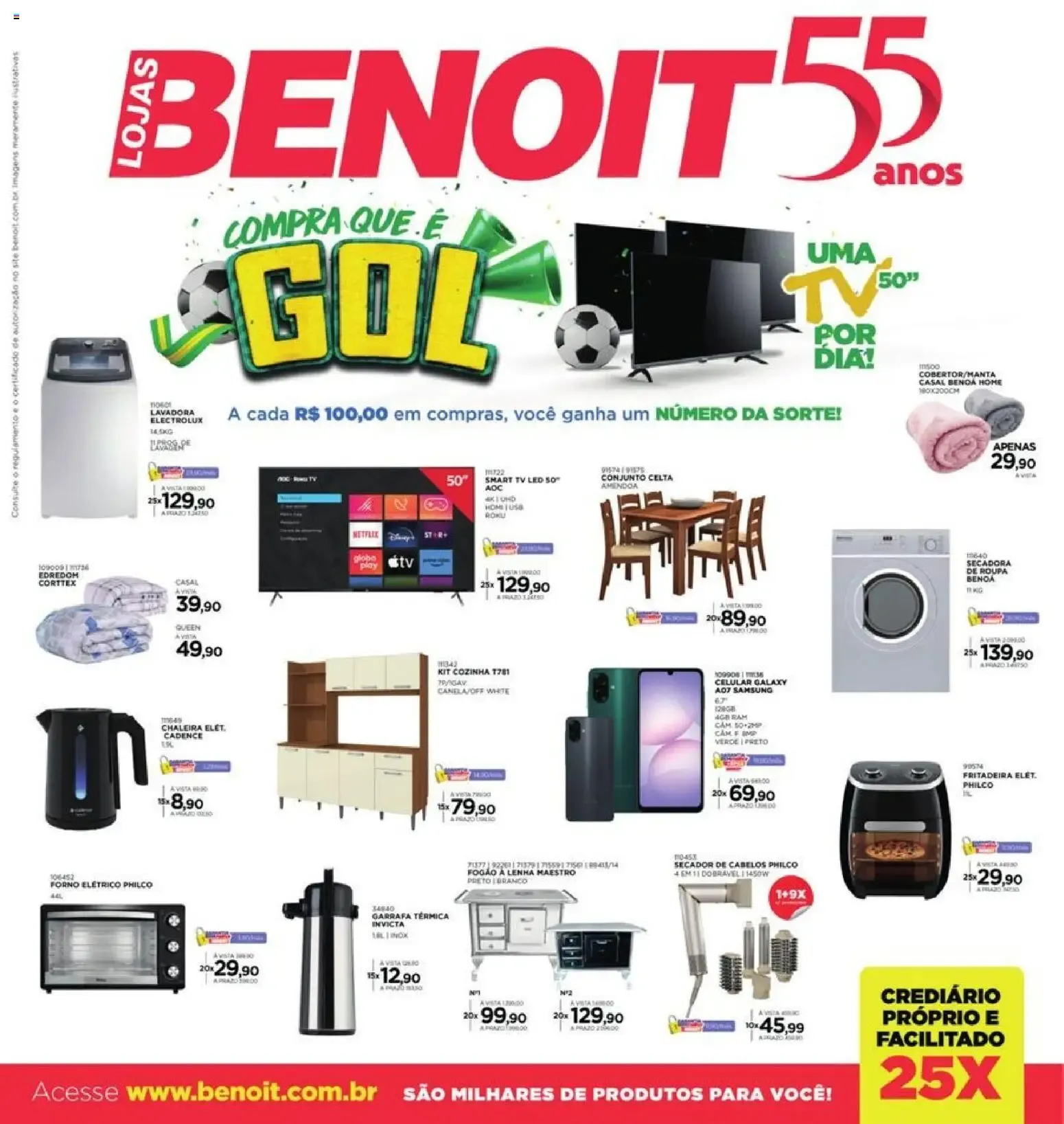 Encarte de Lojas Benoit 1 de julho até 31 de julho 2026 - Pagina 1