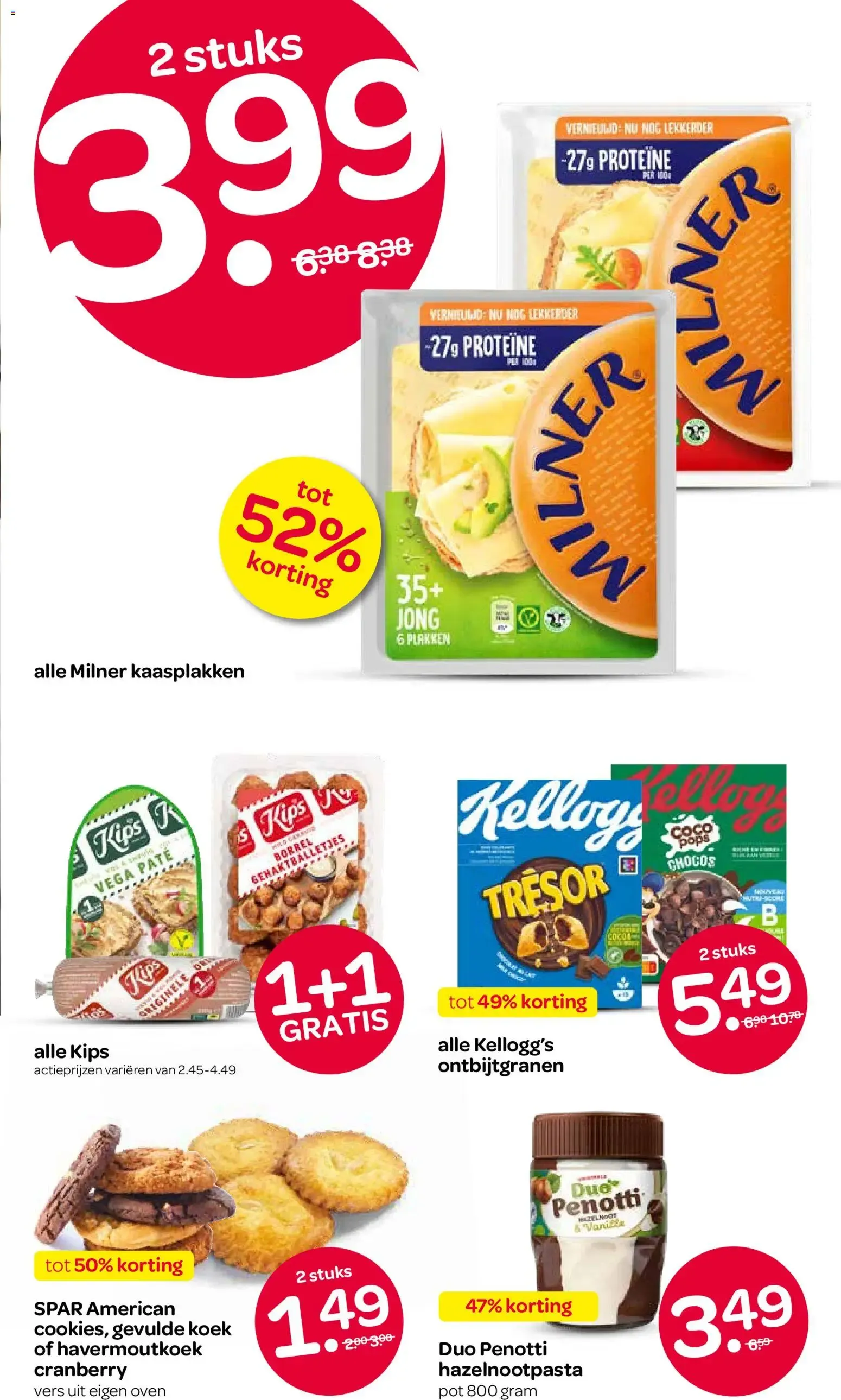SPAR 1+1 gratis en multipacks de helados Ola y Cornetto van 16 juli tot 29 juli 2026 - Folder pagina 5
