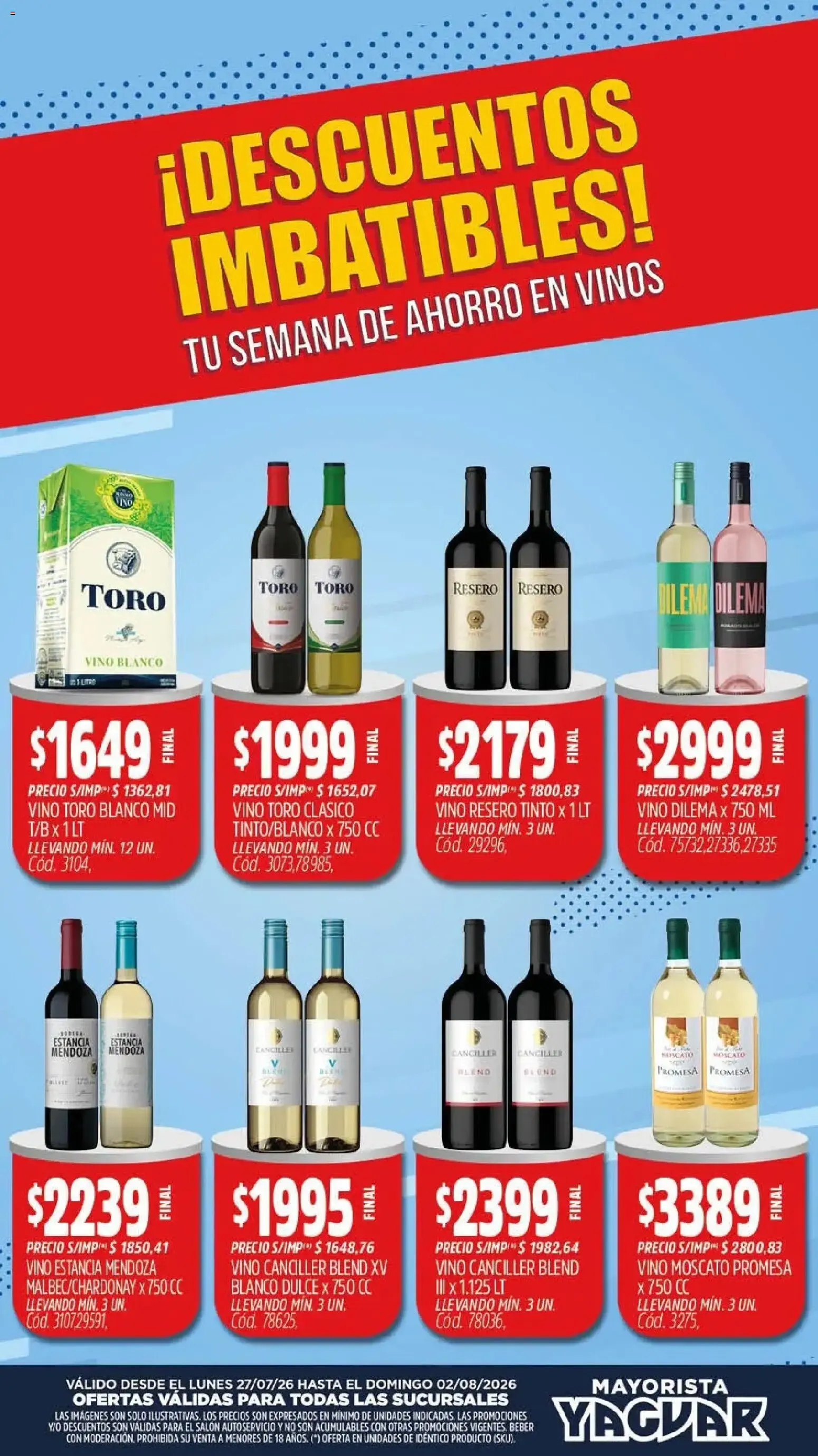 Ofertas de Yaguar - Oferta Semanal Mar del Plata del 27/07/2026 - 01/08/2026 27 de julio al 1 de agosto 2026 - Página 6 del catálogo