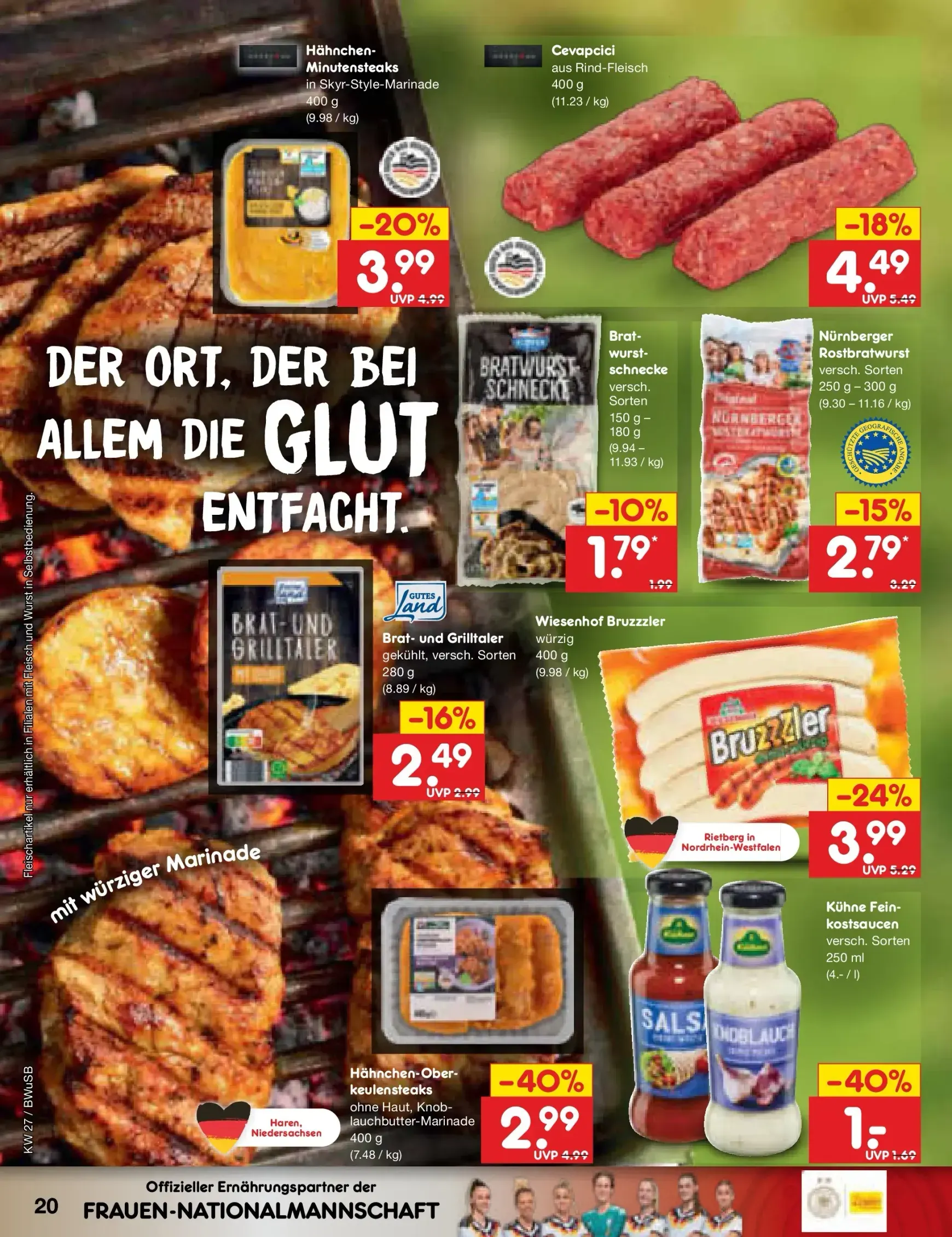Netto Marken Discount - Sonderangebote Prospekt – von Montag 29.06.2026 bis Samstag 04.07.2026 von 29. Juni bis 4. Juli 2026 - Prospekt seite 31