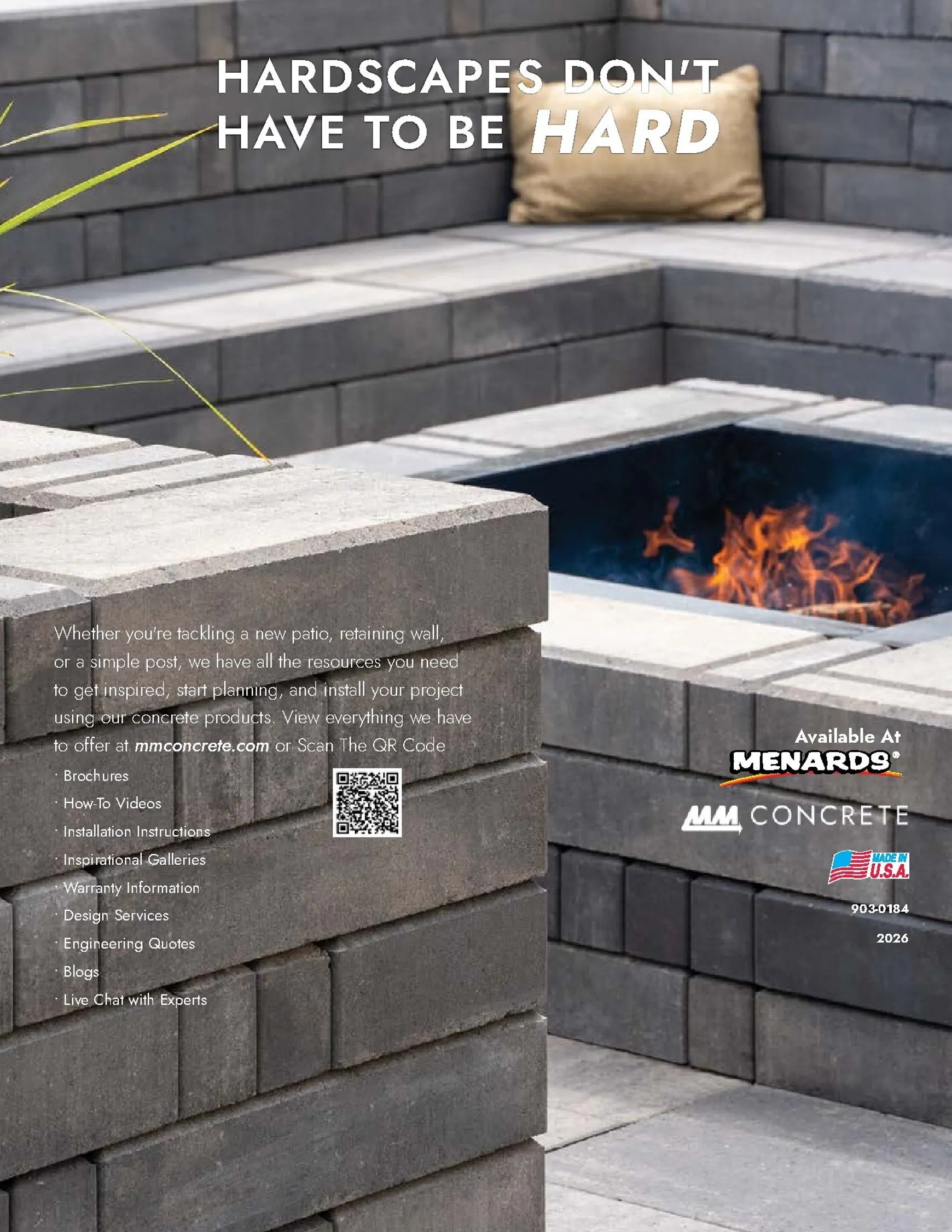 Weekly ad Current Menards - Landscape Block Catalog leaflet valid from Thursday 04/02/2026 to Thursday 12/31/2026 from April 2 to December 31 2026 - Page 3