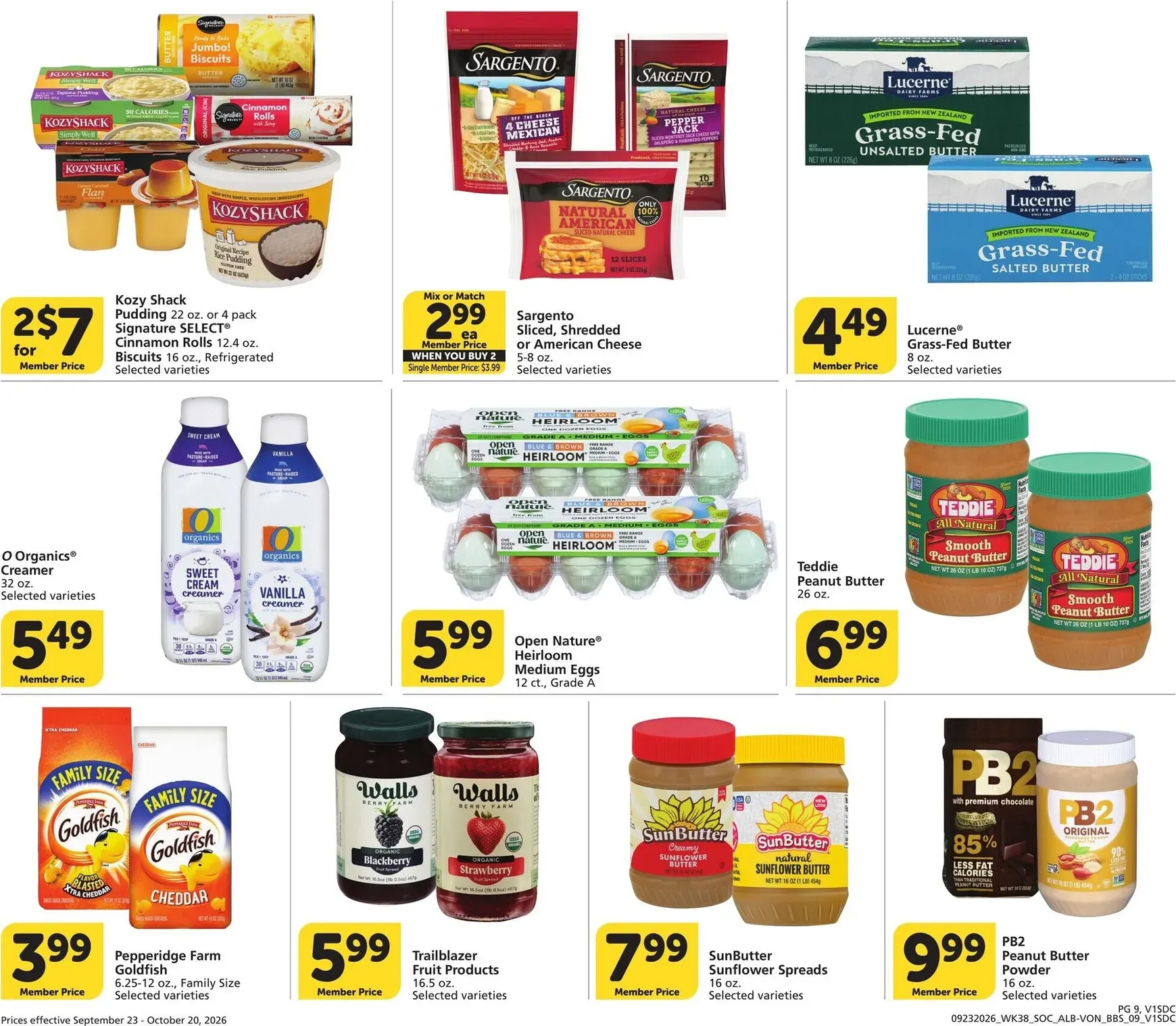 Weekly ad Current Vons - Big Book of Savings leaflet valid from Wednesday 09/23/2026 to Tuesday 10/20/2026 from September 23 to October 20 2026 - Page 9