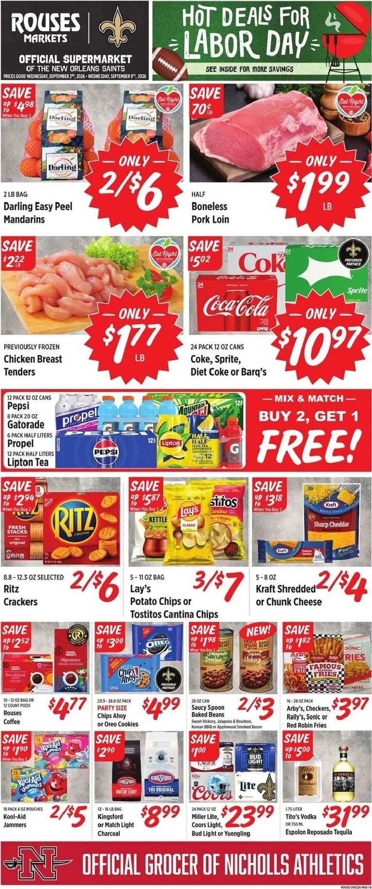 Hot Deals for Labor Day - Rouses Markets
