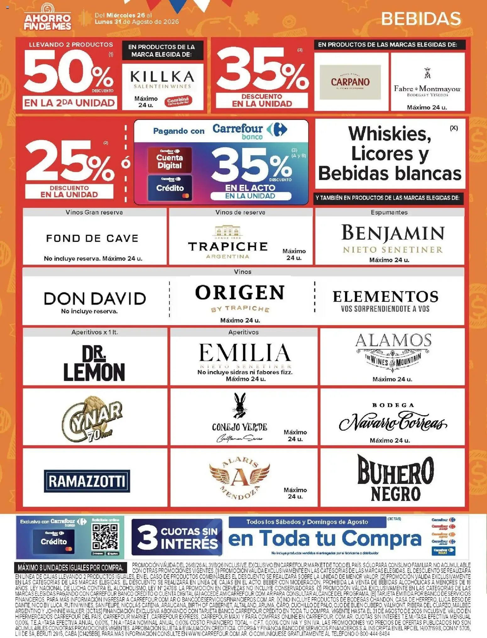 Ofertas de Carrefour ofertas || del 26/08/2026 - 31/08/2026 || Promociones 26 de agosto al 31 de agosto 2026 - Página 47 del catálogo