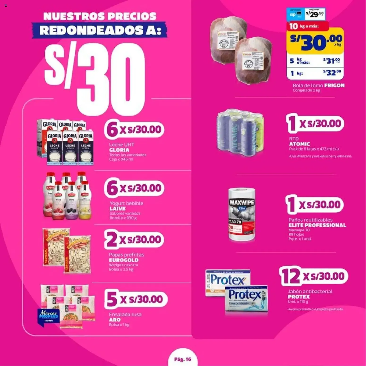 Catalogo de Makro: Vuelven los Precios Redondos 27 de agosto al 9 de setiembre 2026 - Pag 16