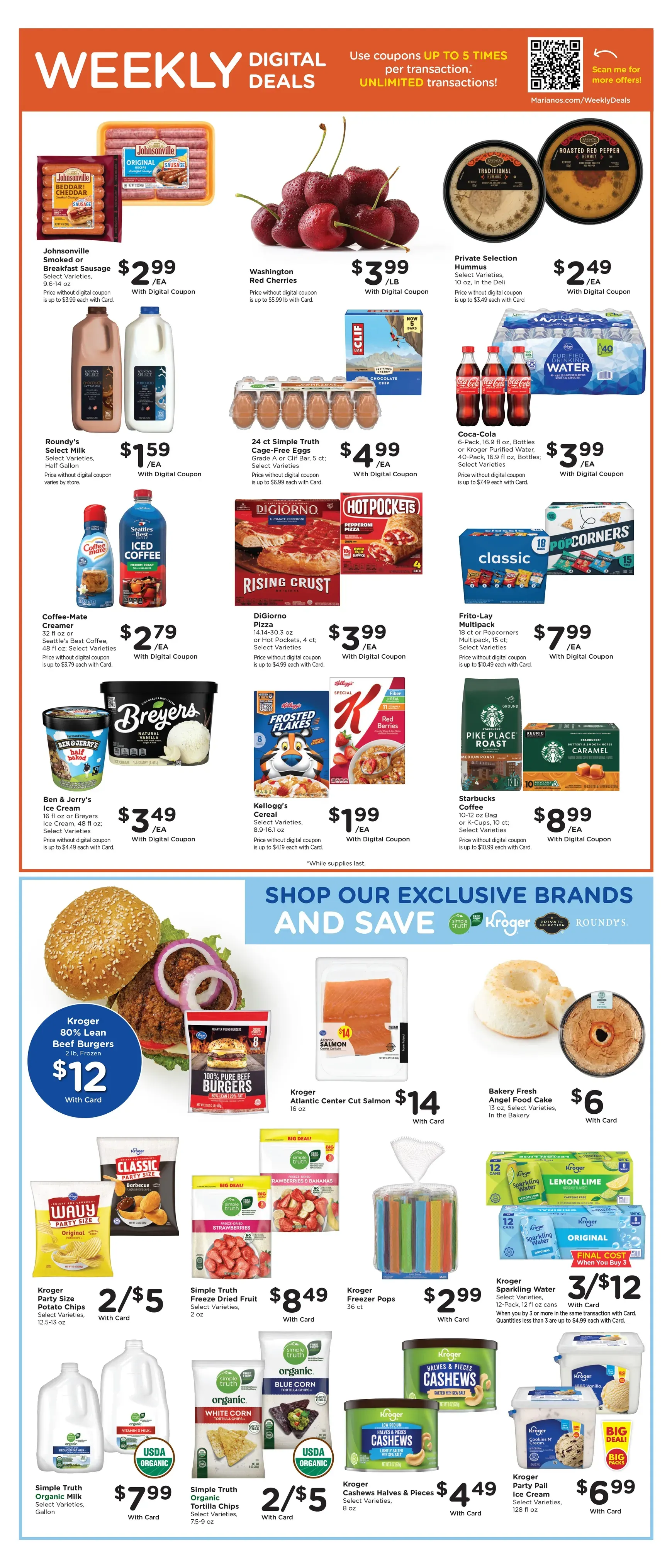 Weekly ad Current Mariano's leaflet valid from Wednesday 07/29/2026 to Tuesday 08/04/2026 from July 29 to August 4 2026 - Page 6
