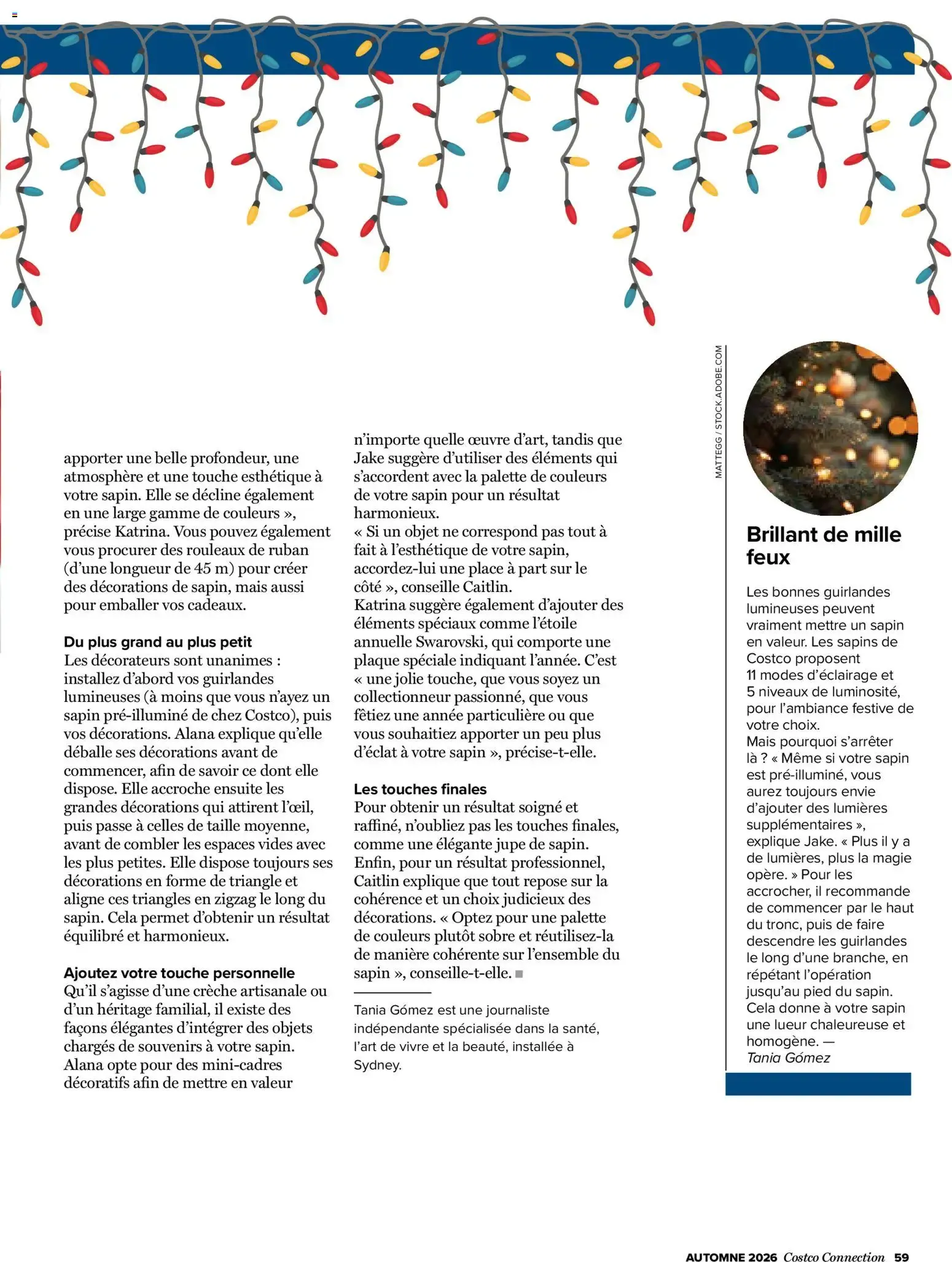 Costco Connection à partir du 28/09/2026 - promo en ligne du 28 septembre au 2 novembre 2026 - Catalogue page 59