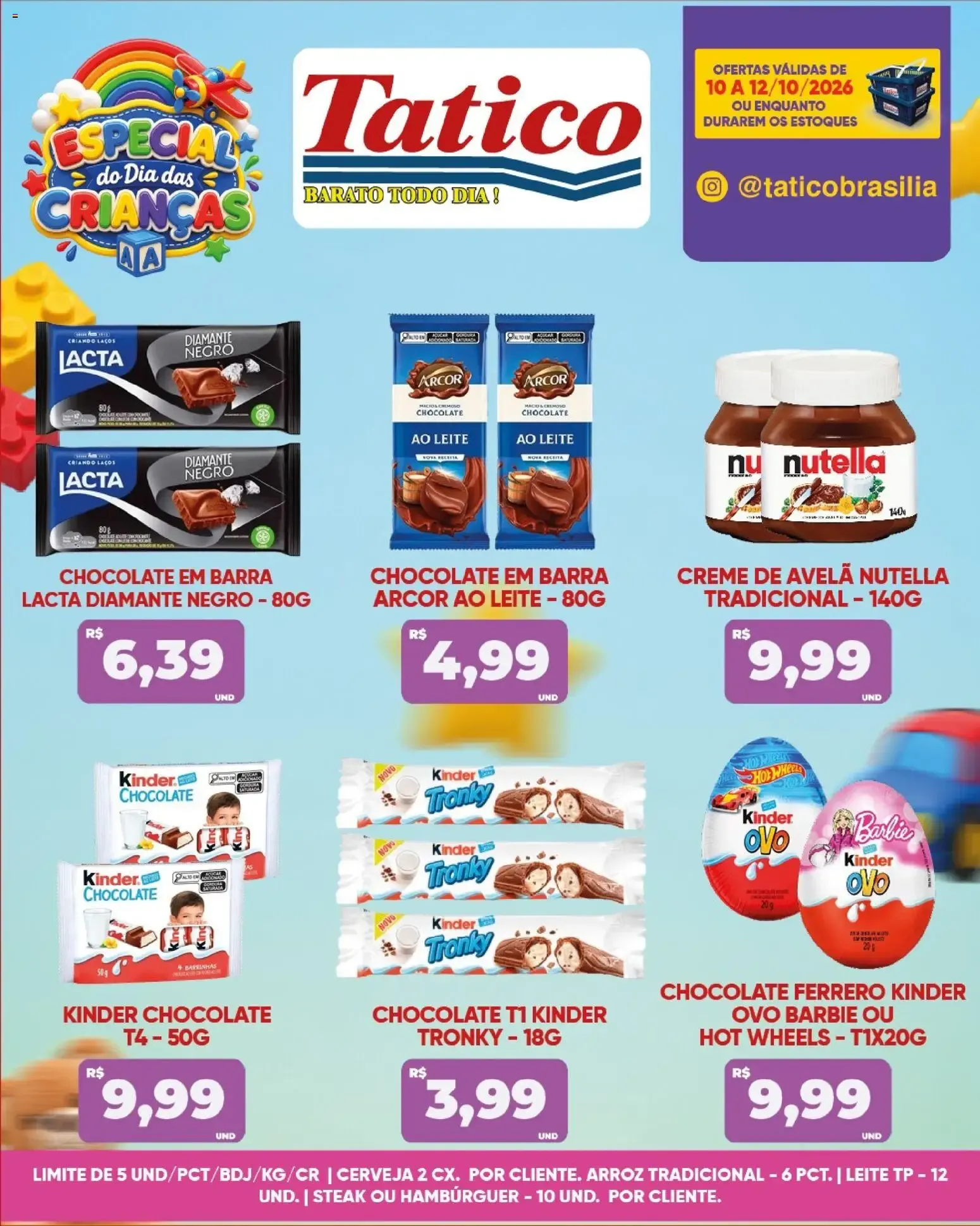 Encarte de Tatico - Especial Dia das Crianças 10 de outubro até 12 de outubro 2026 - Pagina 8