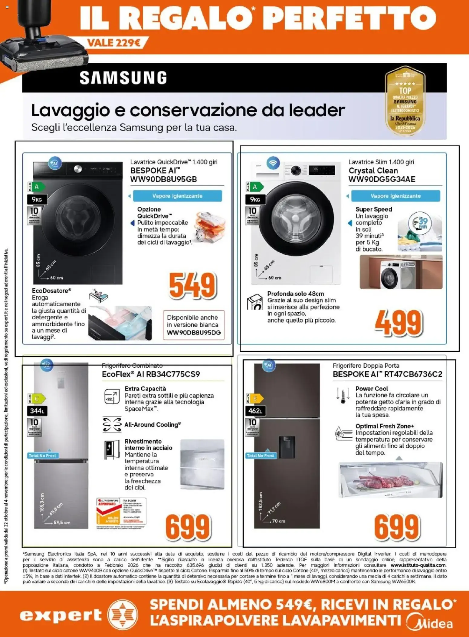Expert - Buon Expertiversario: Il Regalo Perfetto da 22 ottobre a 4 novembre di 2026 - Pagina del volantino 7