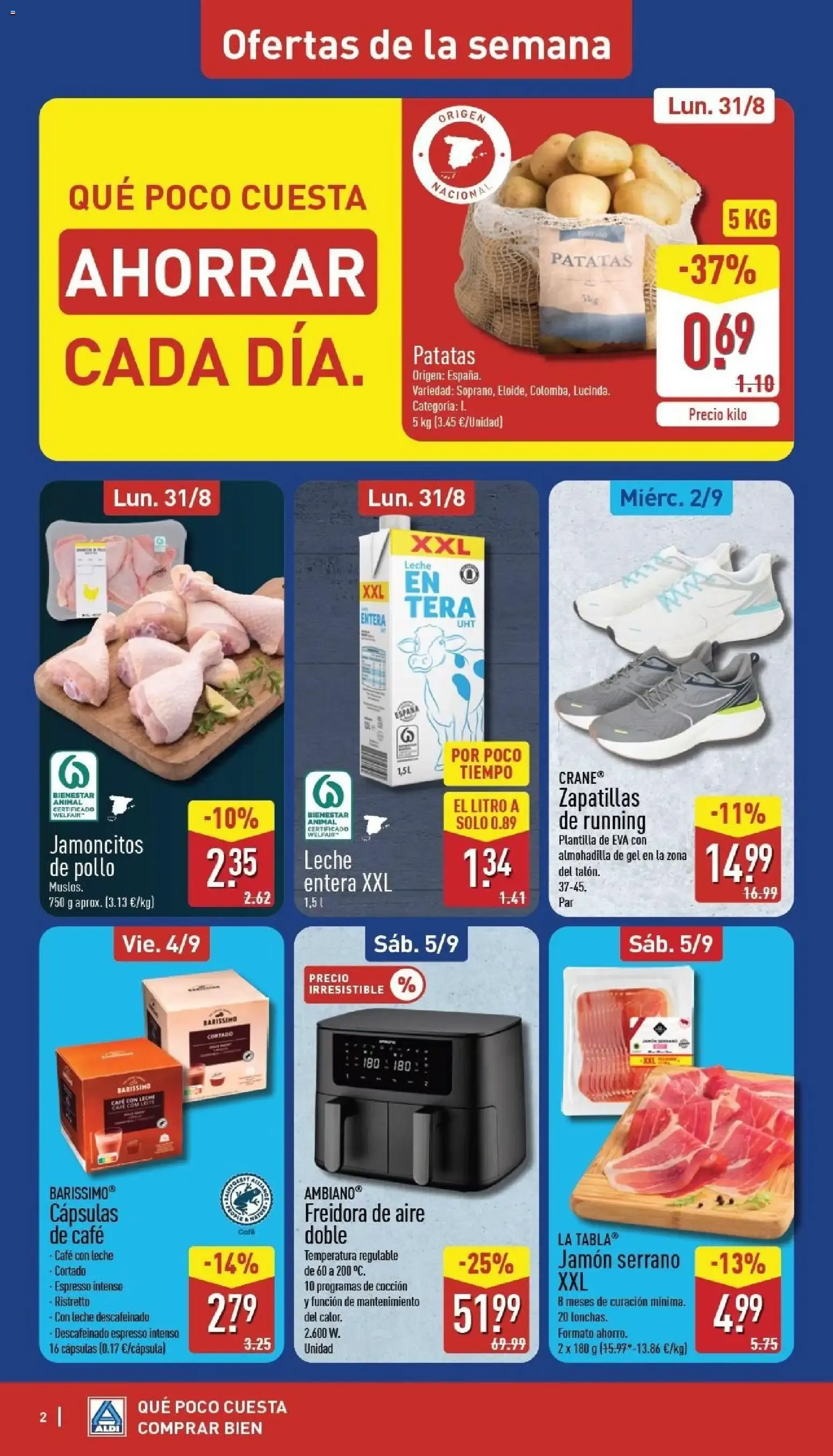 Catálogo de Aldi folleto Península del 31/08/2026 | Catálogo 31 de agosto al 6 de septiembre 2026 - Página 2