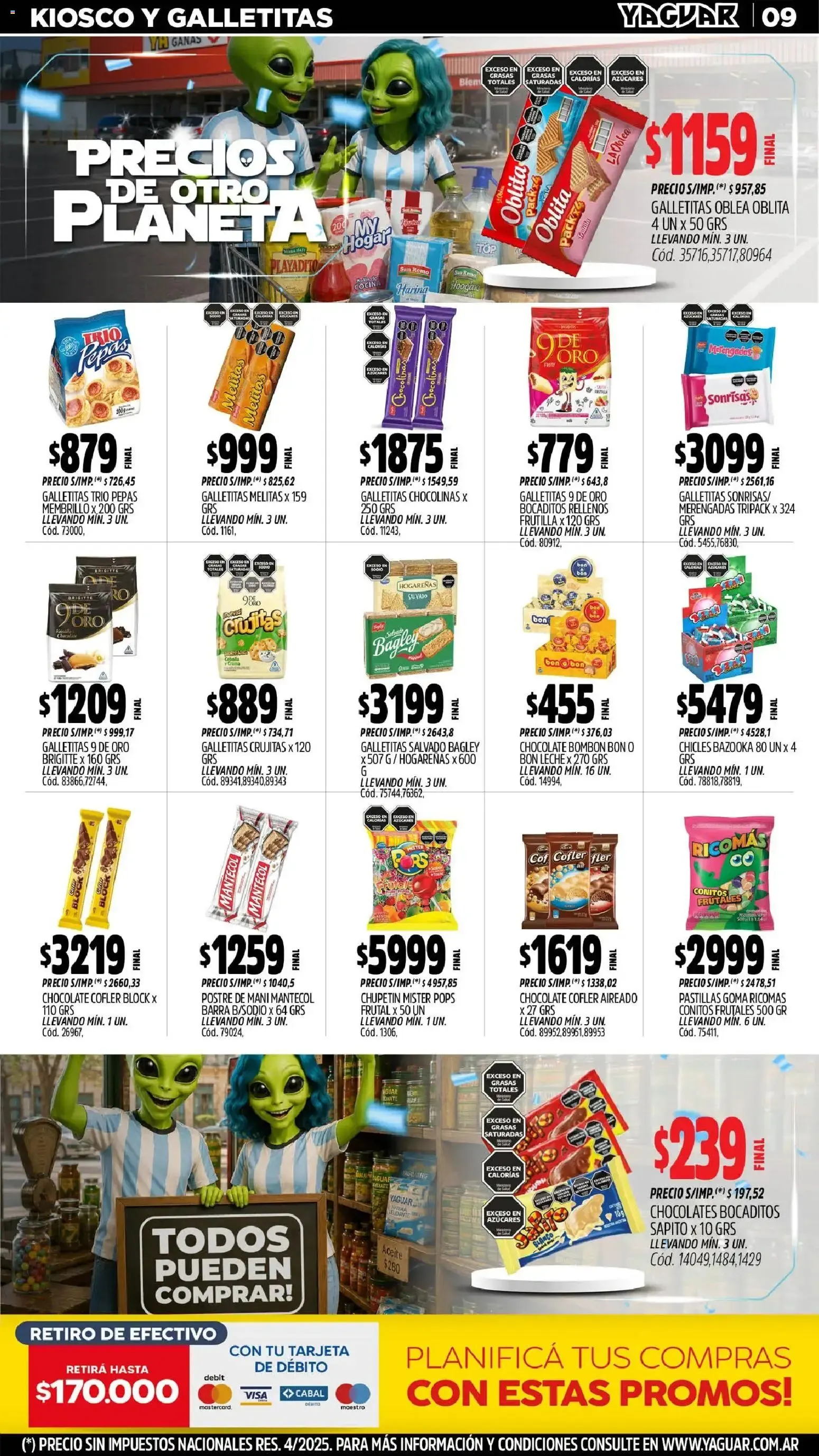 Ofertas de Yaguar - Oferta Semanal Mendoza del 29/06/2026 - 04/07/2026 29 de junio al 4 de julio 2026 - Página 9 del catálogo