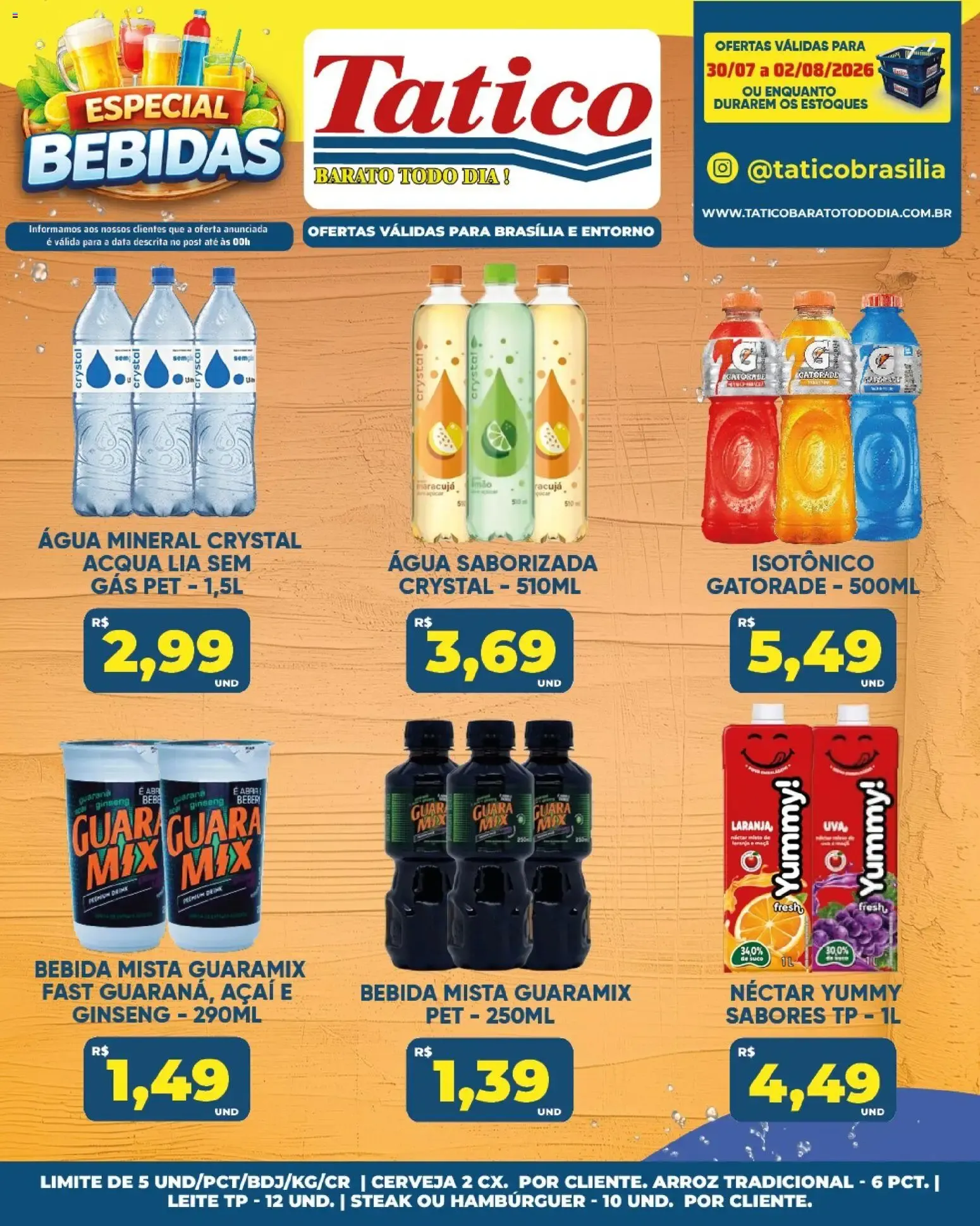 Encarte de Tatico ofertas Fim de Semana de 01/08/2026 | Promoções Online 1 de agosto até 2 de agosto 2026 - Pagina 51