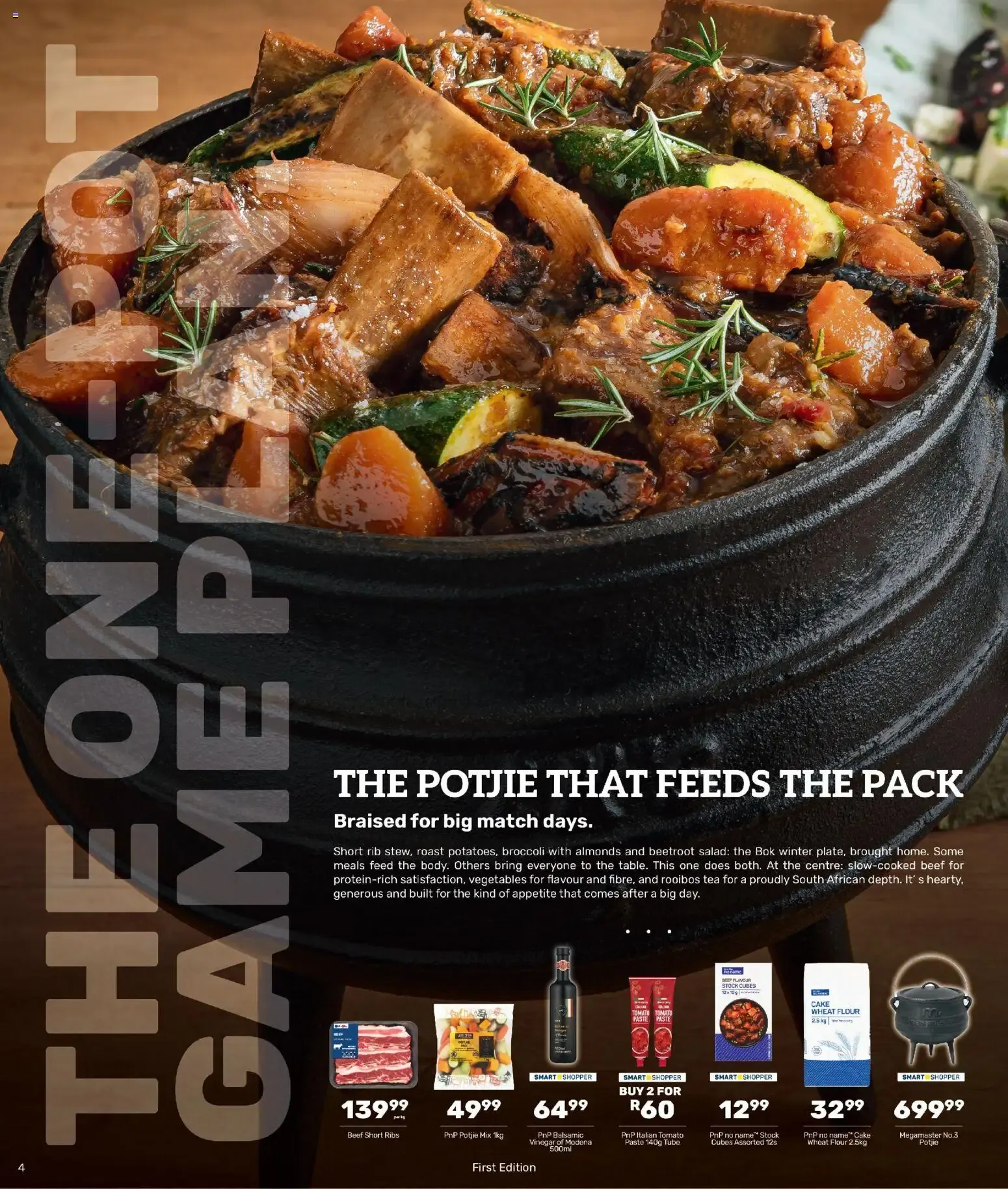 Pick n Pay - Eat like a Champion (Edition 01: Limited Run) from 29 June to 19 July 2026 - Catalogue Page 4