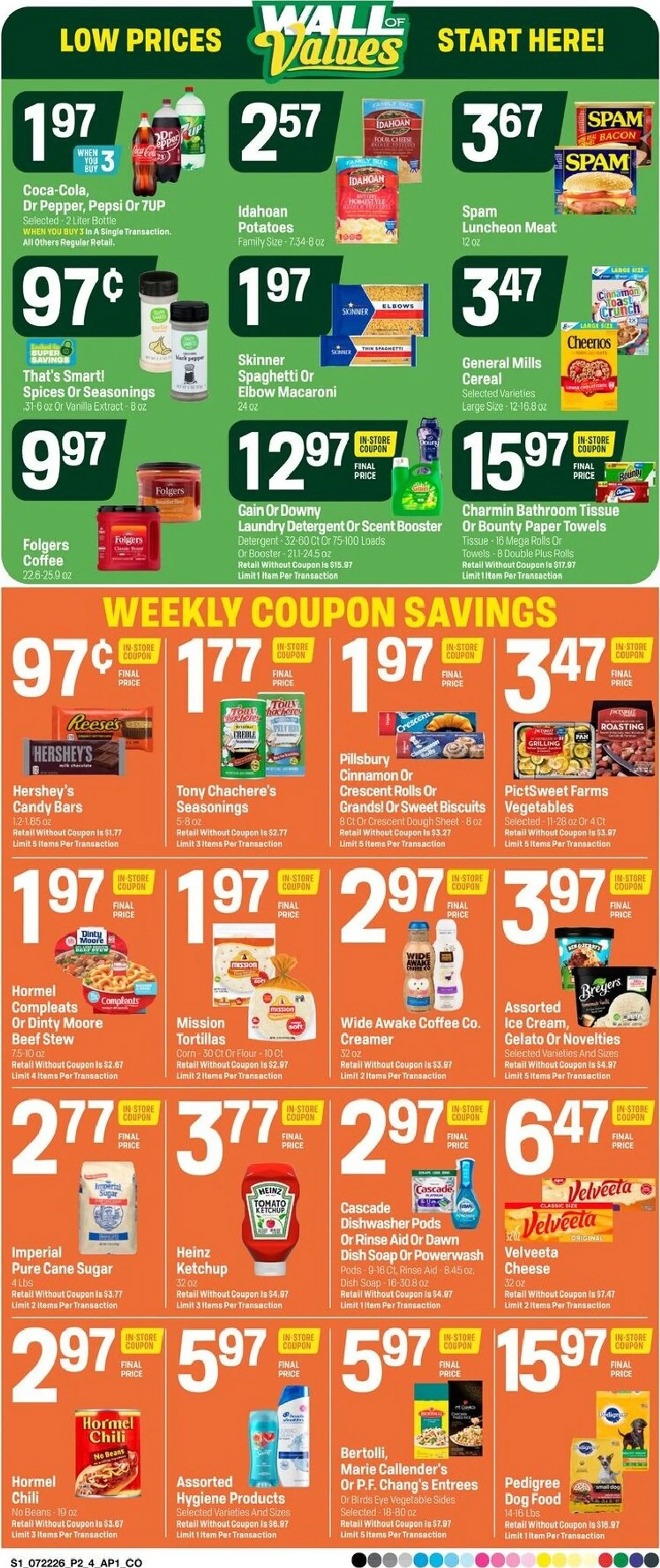 Weekly ad Current Super 1 Foods leaflet valid from Wednesday 07/22/2026 to Tuesday 07/28/2026 from July 22 to July 28 2026 - Page 2