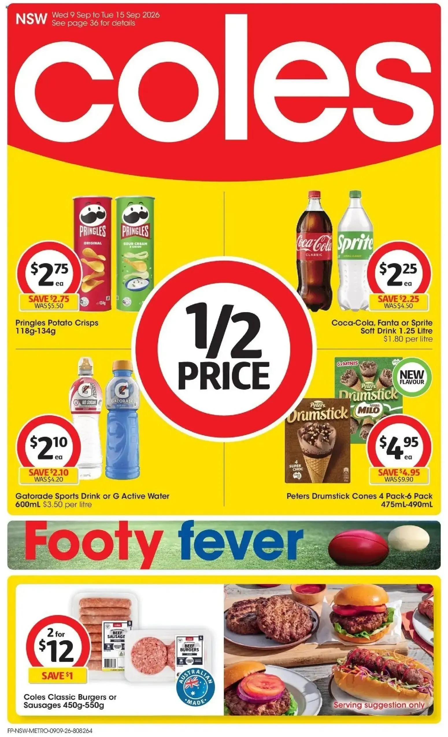 Coles catalogue valid from 09/09/2026 > Online Australia - Catalogue valid from 9 September to 15 September 2026 - page 1