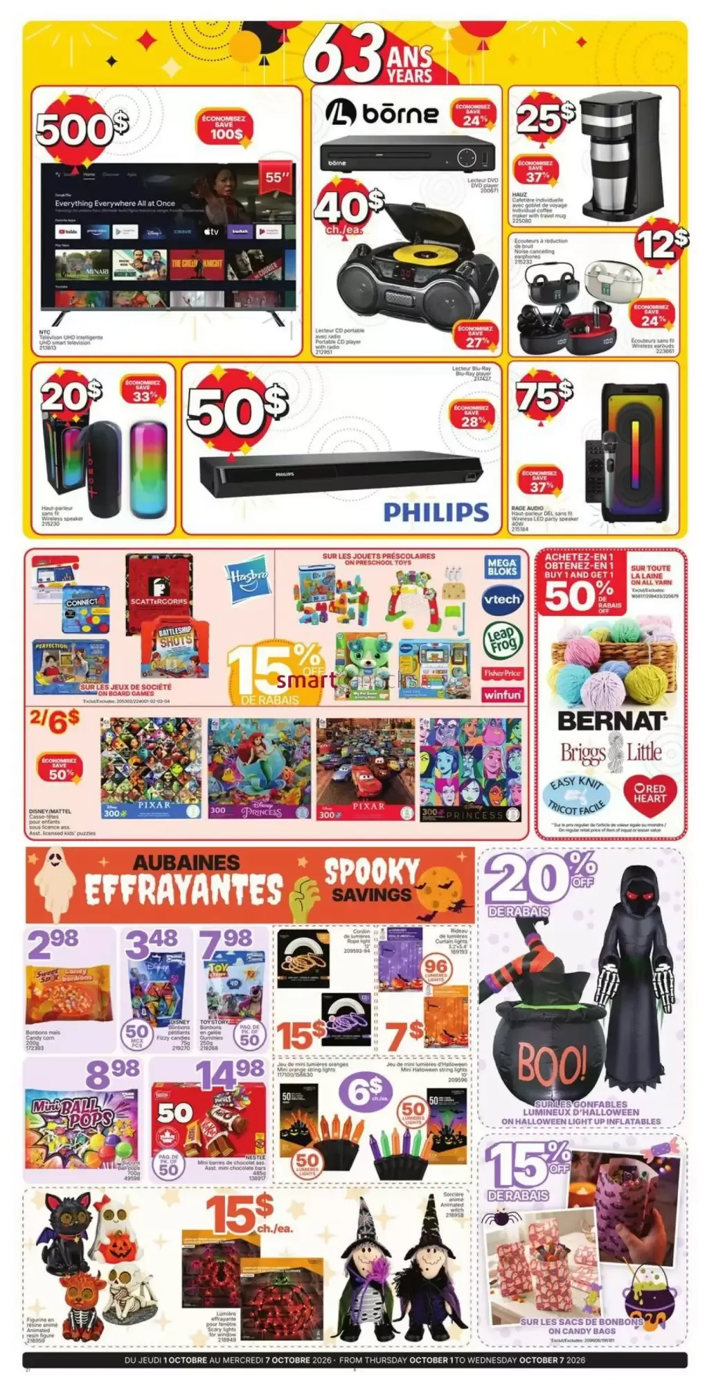Rossy: 63 Years of Great Deals / We Pay The Taxes from October 1 to October 7 2026 - flyer page 6