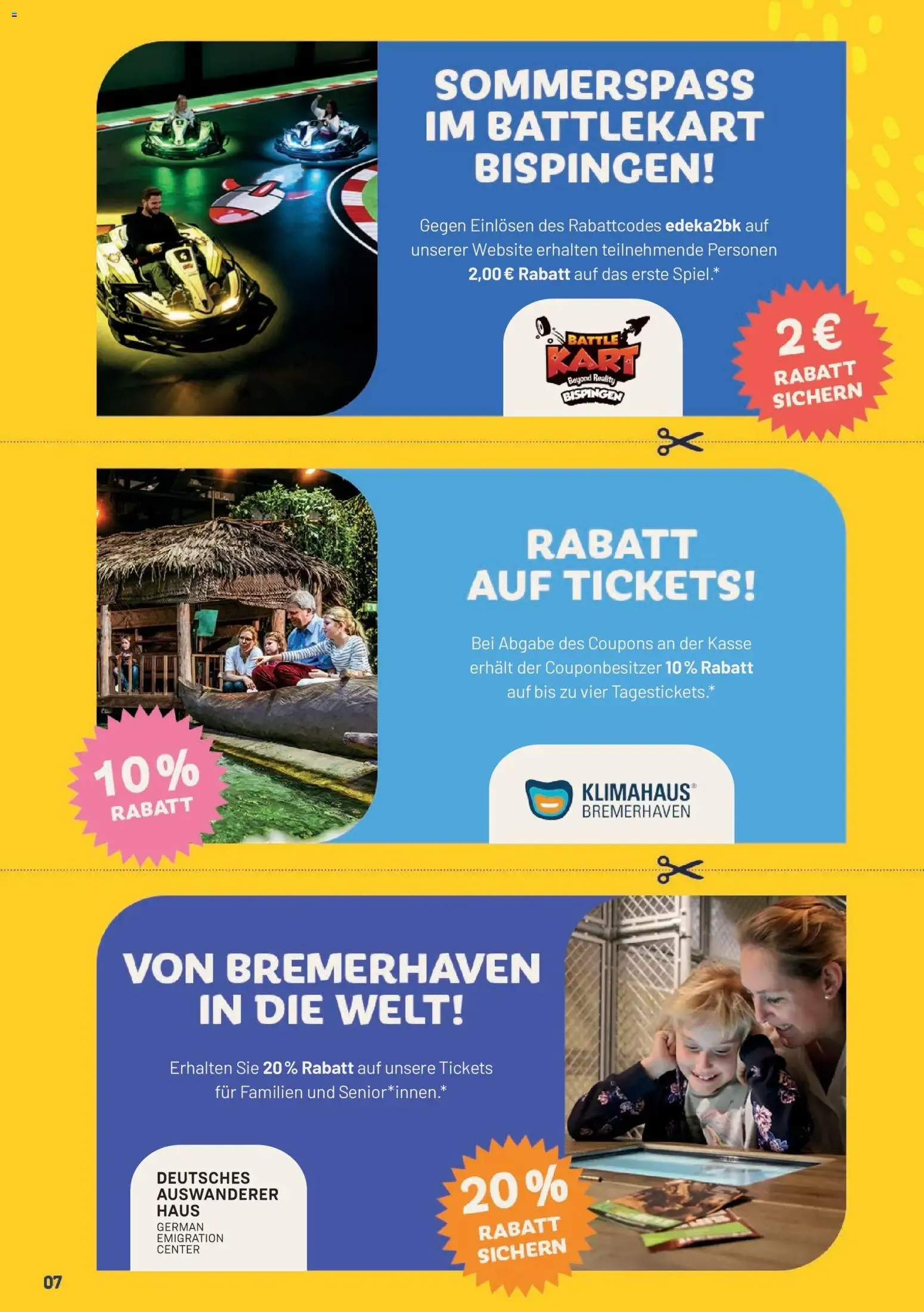 E center Prospekt Super Sommer Spar-Pass 2026 (ab 16.06.2026) zum Blättern von 16. Juni bis 31. August 2026 - Prospekt seite 8