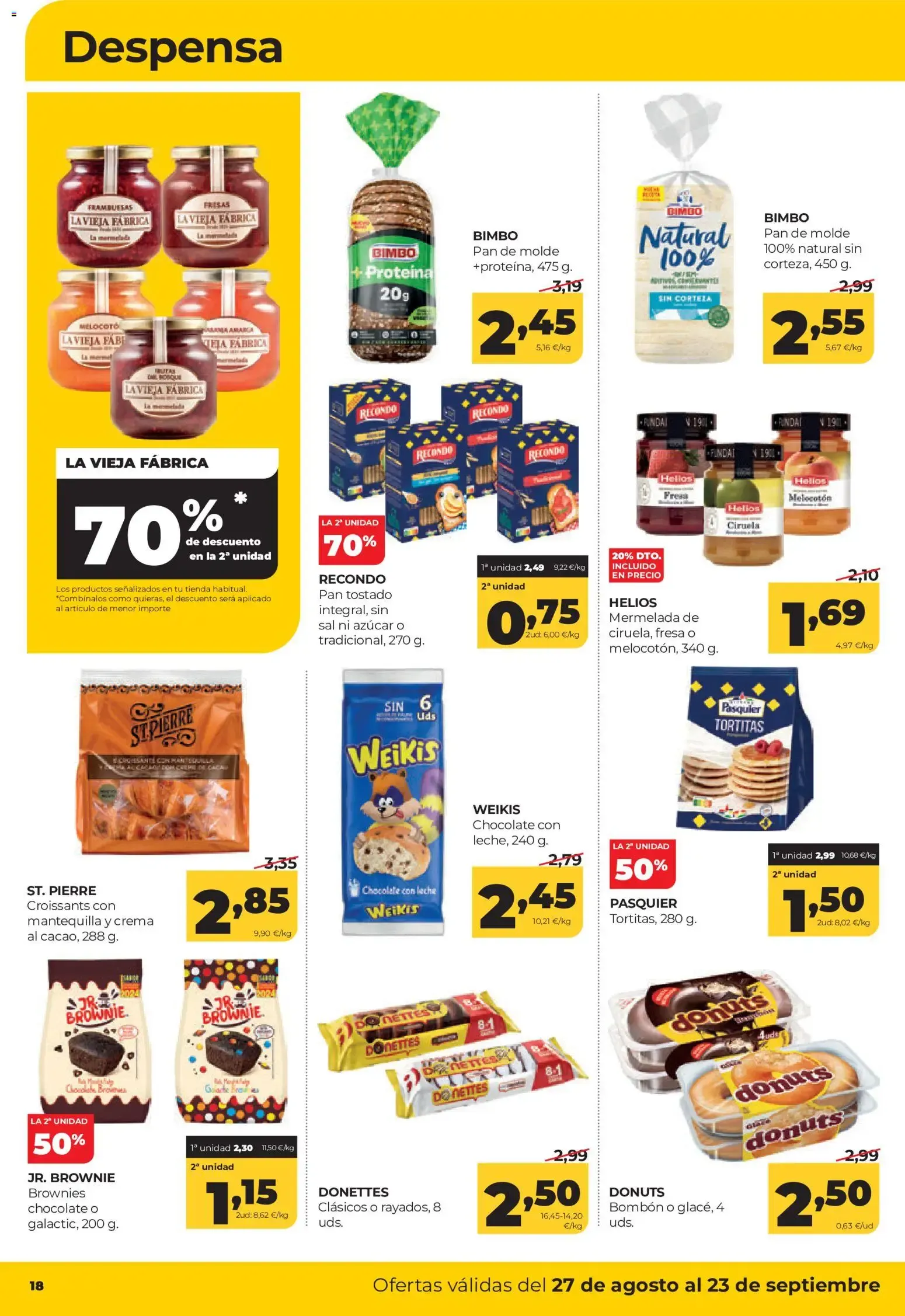 Catálogo de Alimerka folleto Asturias del 27/08/2026 | Catálogo 27 de agosto al 23 de septiembre 2026 - Página 20
