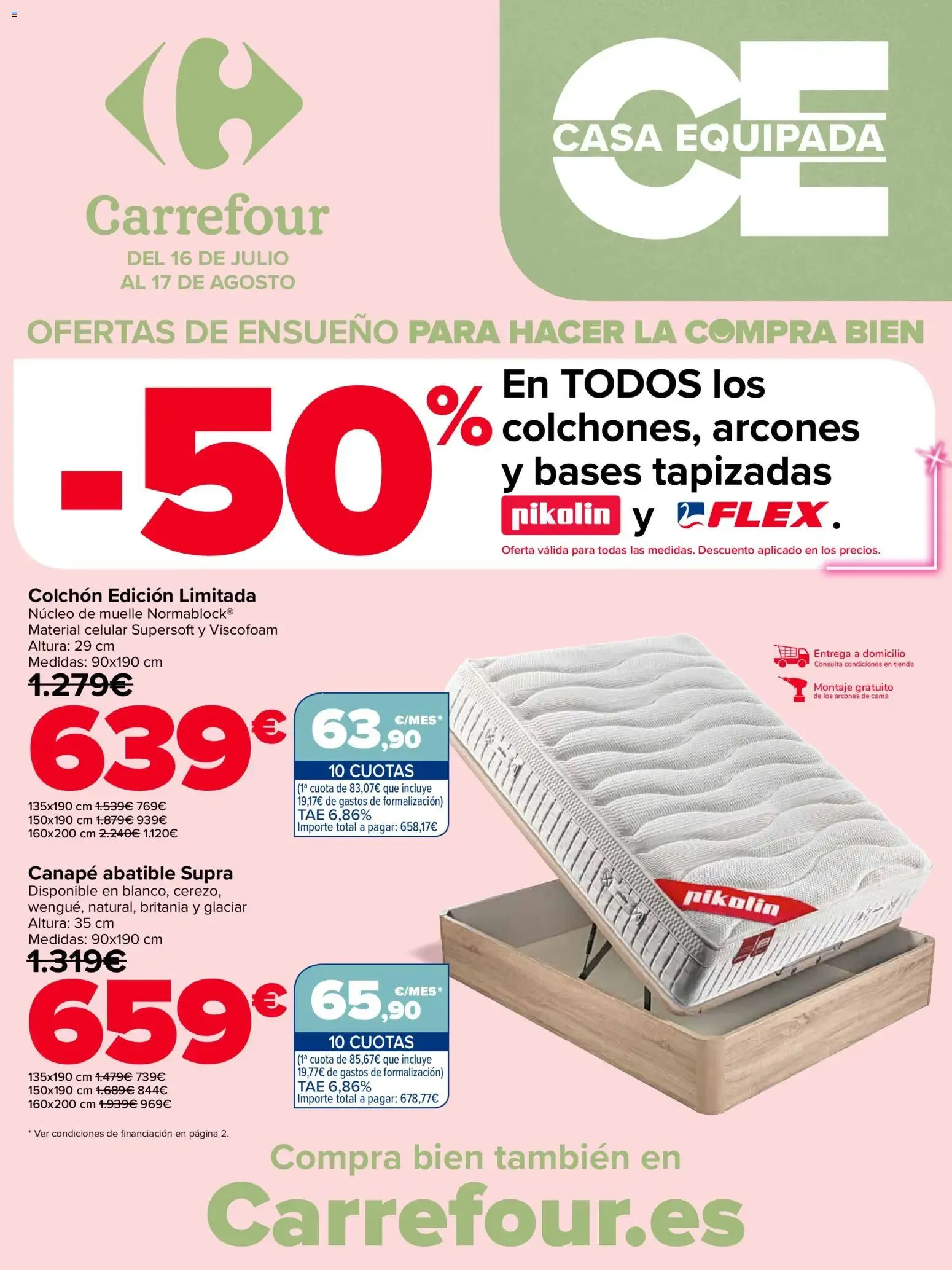 Catálogo de Carrefour Casa Equipada | Catálogo 7 de abril al 8 de mayo 2027 - Página 1