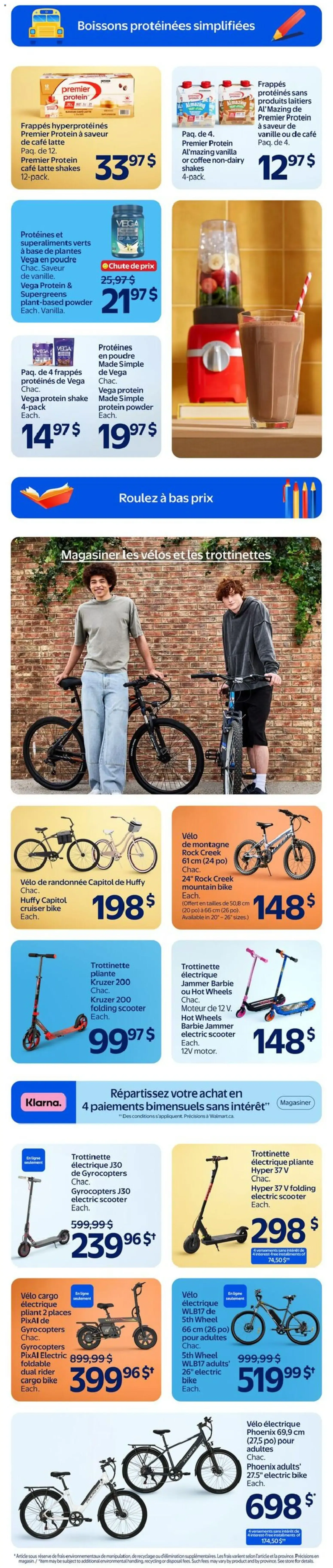 Walmart: Économisez plus. Vivez mieux. y La rentrée des classes. from August 27 to September 2 2026 - flyer page 27