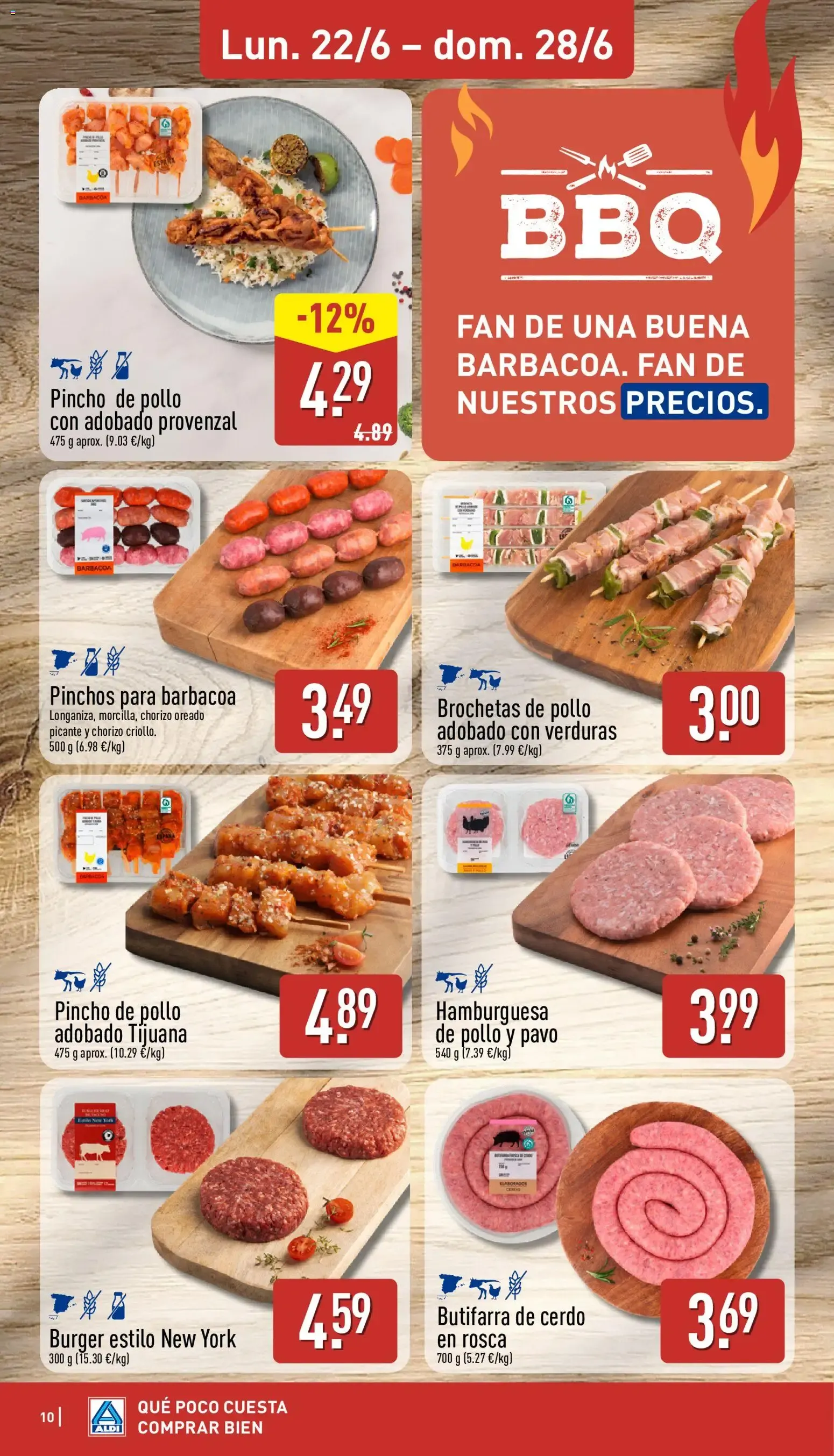 Catálogo de Aldi: Un Baño de Sabor al Mejor Precio 22 de junio al 28 de junio 2026 - Página 10