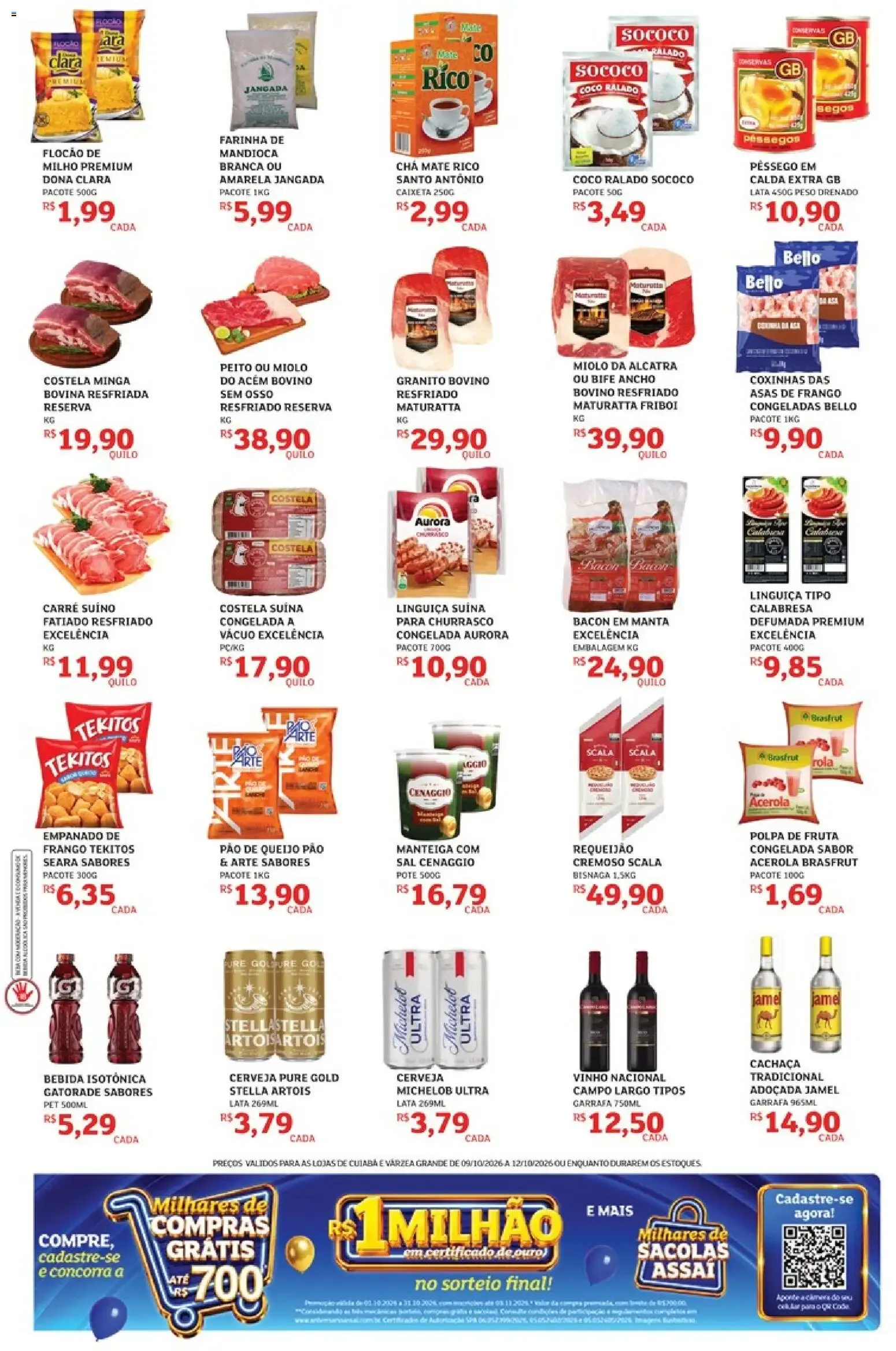 Encarte de Assaí Atacadista ofertas - MT de 09/10/2026 | Promoções Online 9 de outubro até 12 de outubro 2026 - Pagina 3