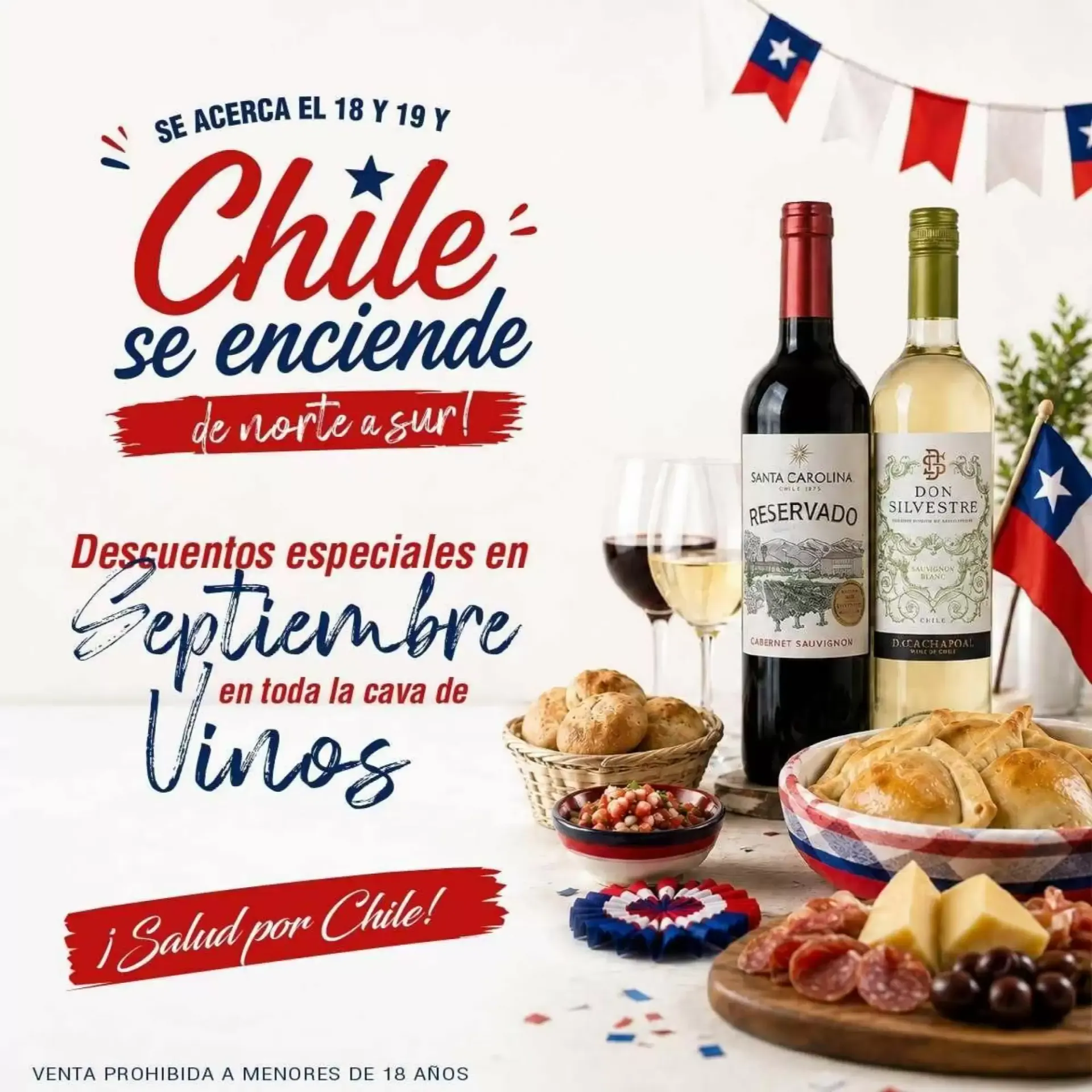 Catalogo de Descuentos especiales en Vinos para Septiembre - Fiestas Patrias 1 de septiembre al 30 de septiembre 2026 - Pag 1