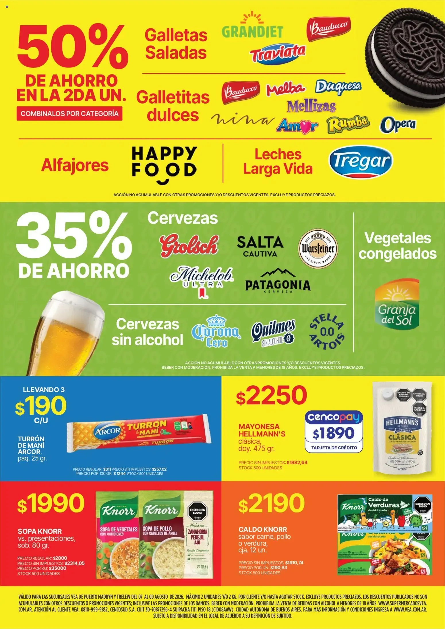 Ofertas de Vea - Volante fin de semana Chubut del 07/08/2026 - 09/08/2026 7 de agosto al 9 de agosto 2026 - Página 4 del catálogo