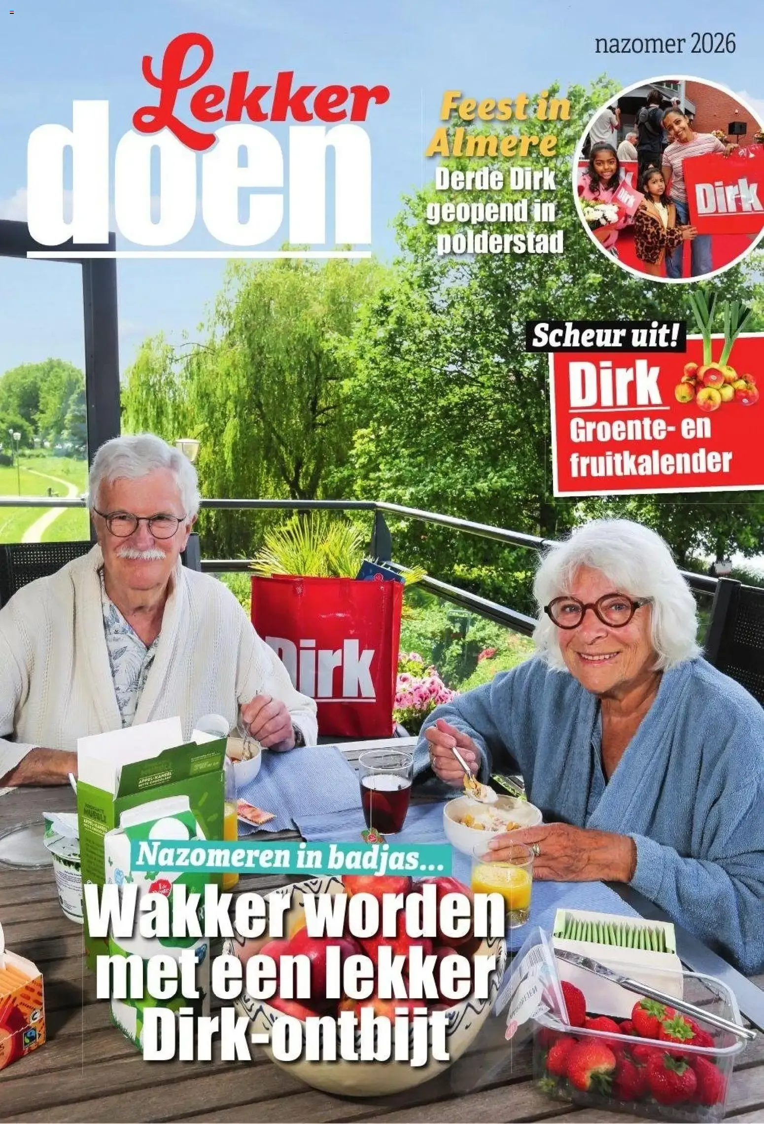 Lekker doen: Groente- en fruitkalender Dirk van 7 september tot 26 oktober 2026 - Folder pagina 1