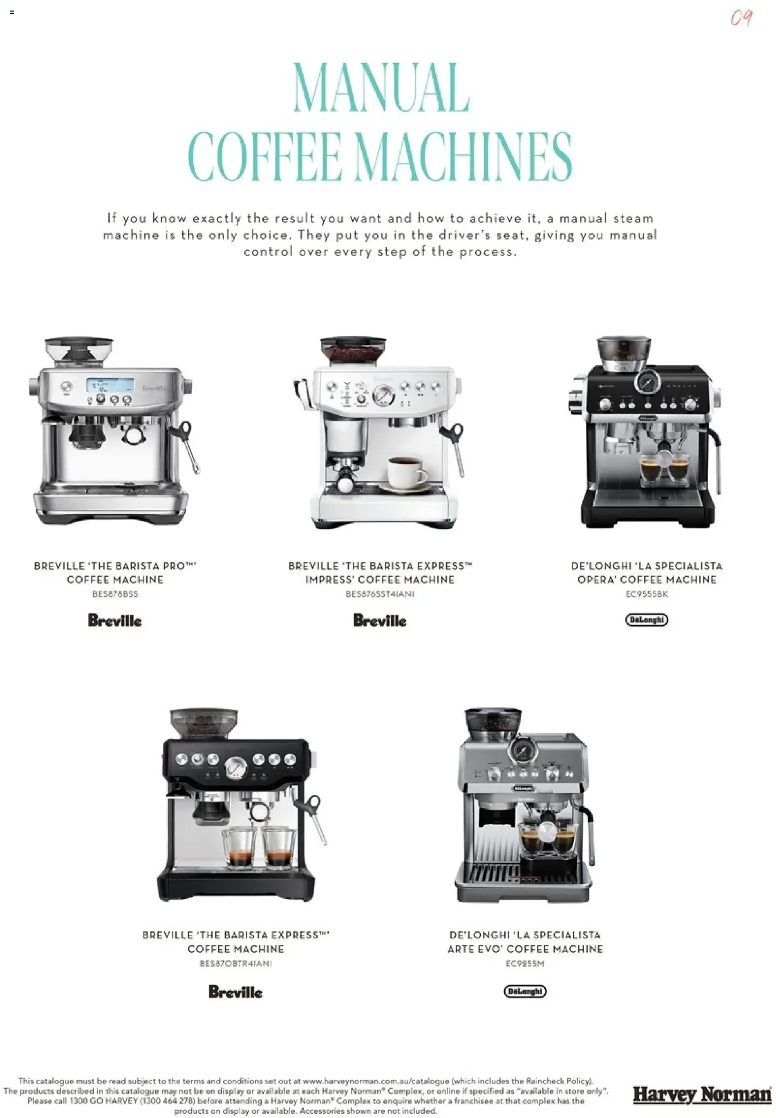 Harvey Norman Coffee Machine Buying Guide: The Coffee Collection - Catalogue valid from 9 July to 31 December 2026 - page 9