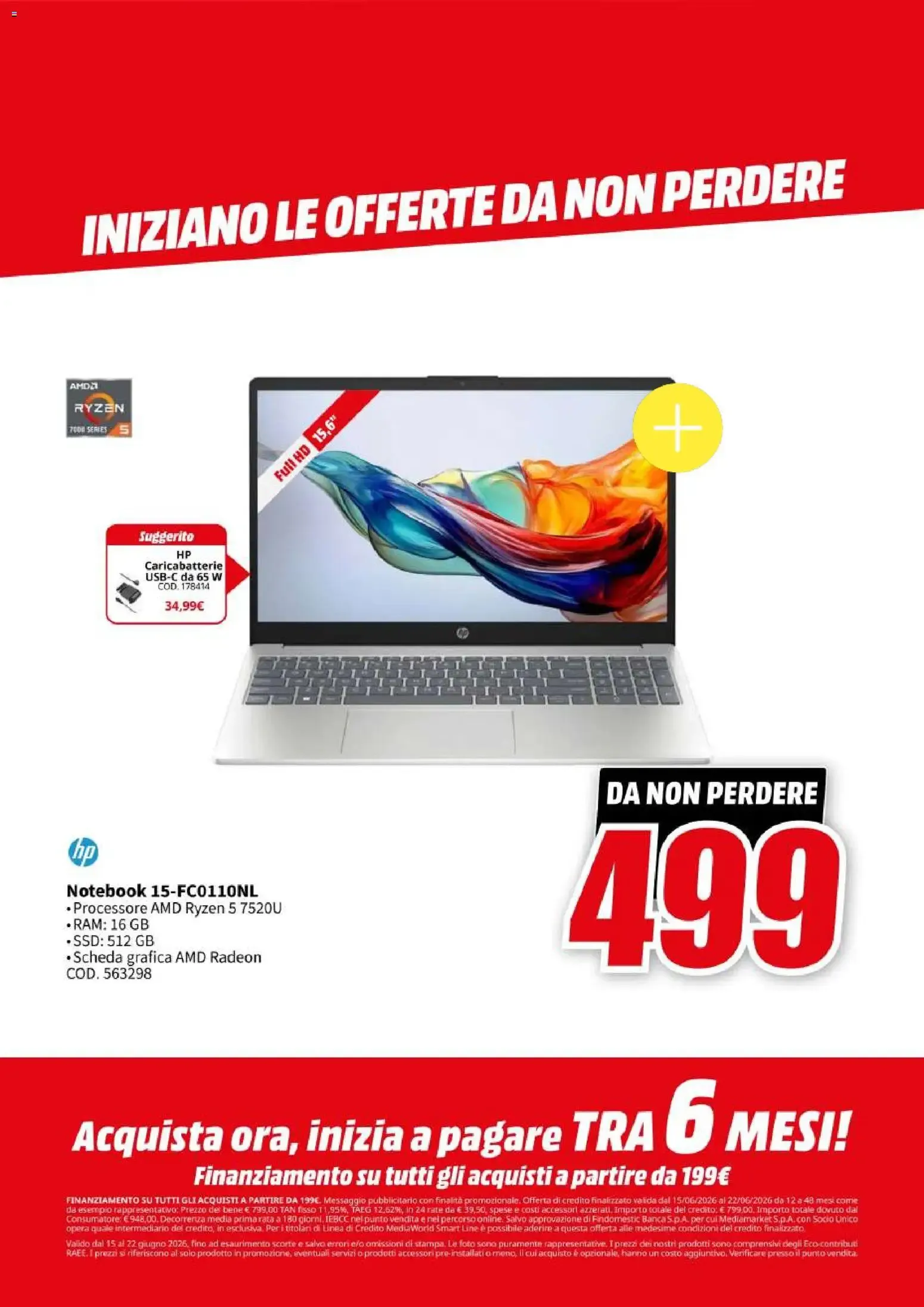 Nuovo Media World volantino dal 15/06/2026 > offerte anteprima 🛍️ da 15 giugno a 22 giugno di 2026 - Pagina del volantino 16