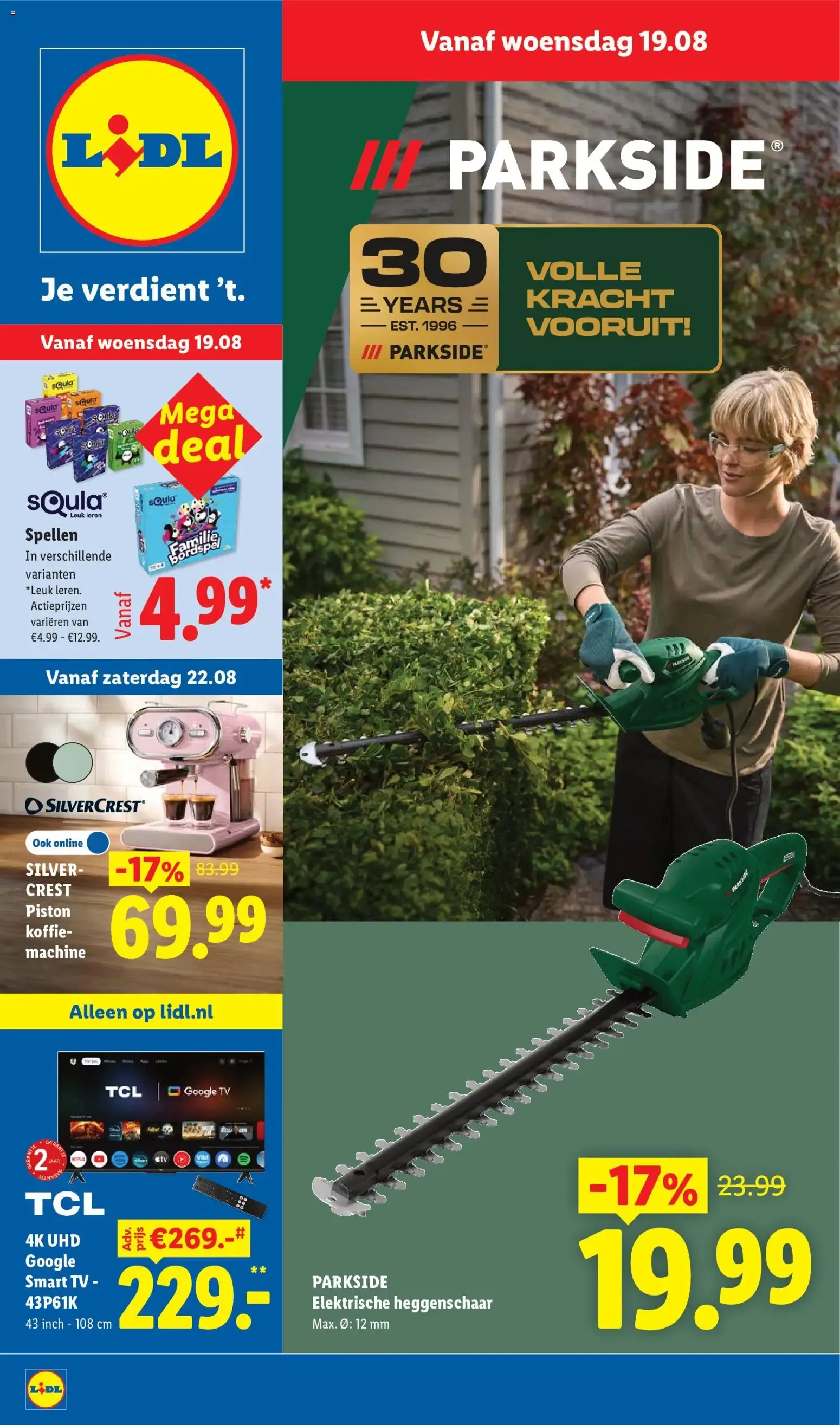 Lidl folder vanaf 19.08 van 19 augustus tot 25 augustus 2026 - Folder pagina 1