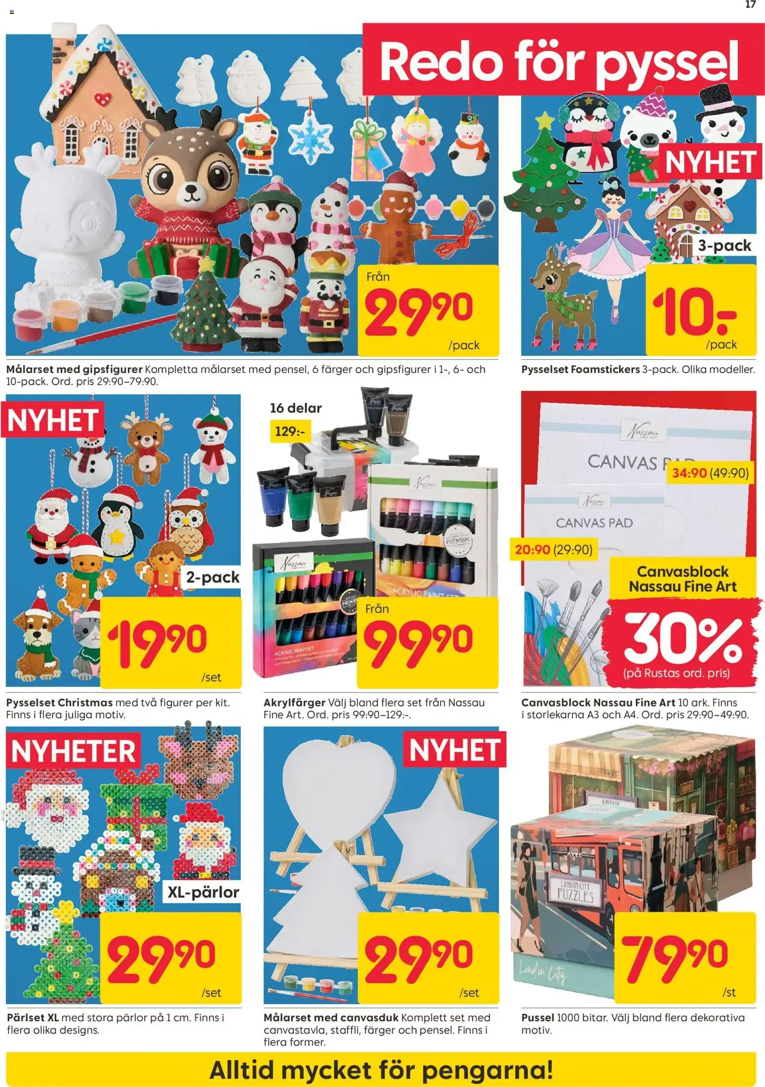 Rusta erbjudanden från 19/10/2026 - 25/10/2026 > Reklamblad nuvarande rabatter från 19 oktober till 25 oktober 2026 - Reklamblad sidor 17