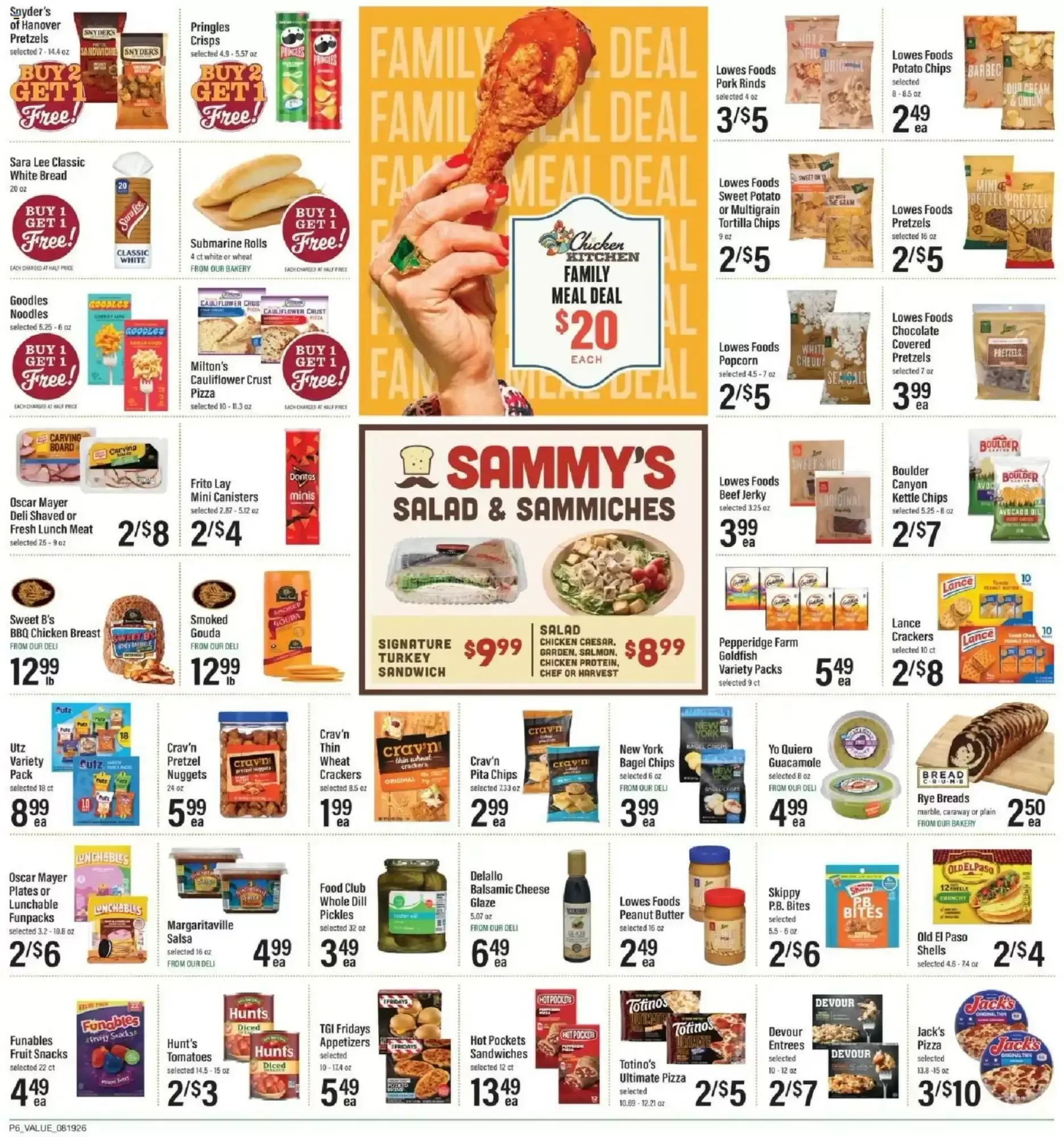 Weekly promotion Lowes Foods weekly ad week 34 spanning from August 19 to August 25 2026 - Page 11 for Catalogue 365