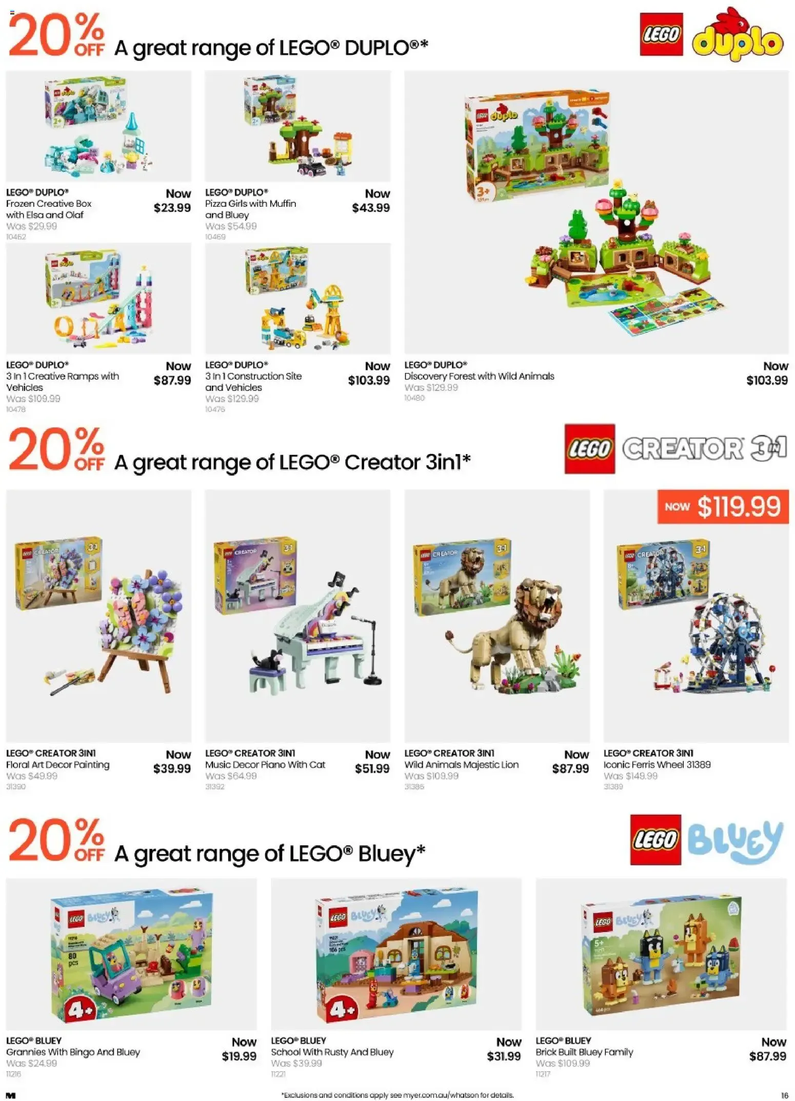 Myer - Toy Sale - 22/06/2026 > weekly / monthly specials - Catalogue valid from 22 June to 19 July 2026 - page 16