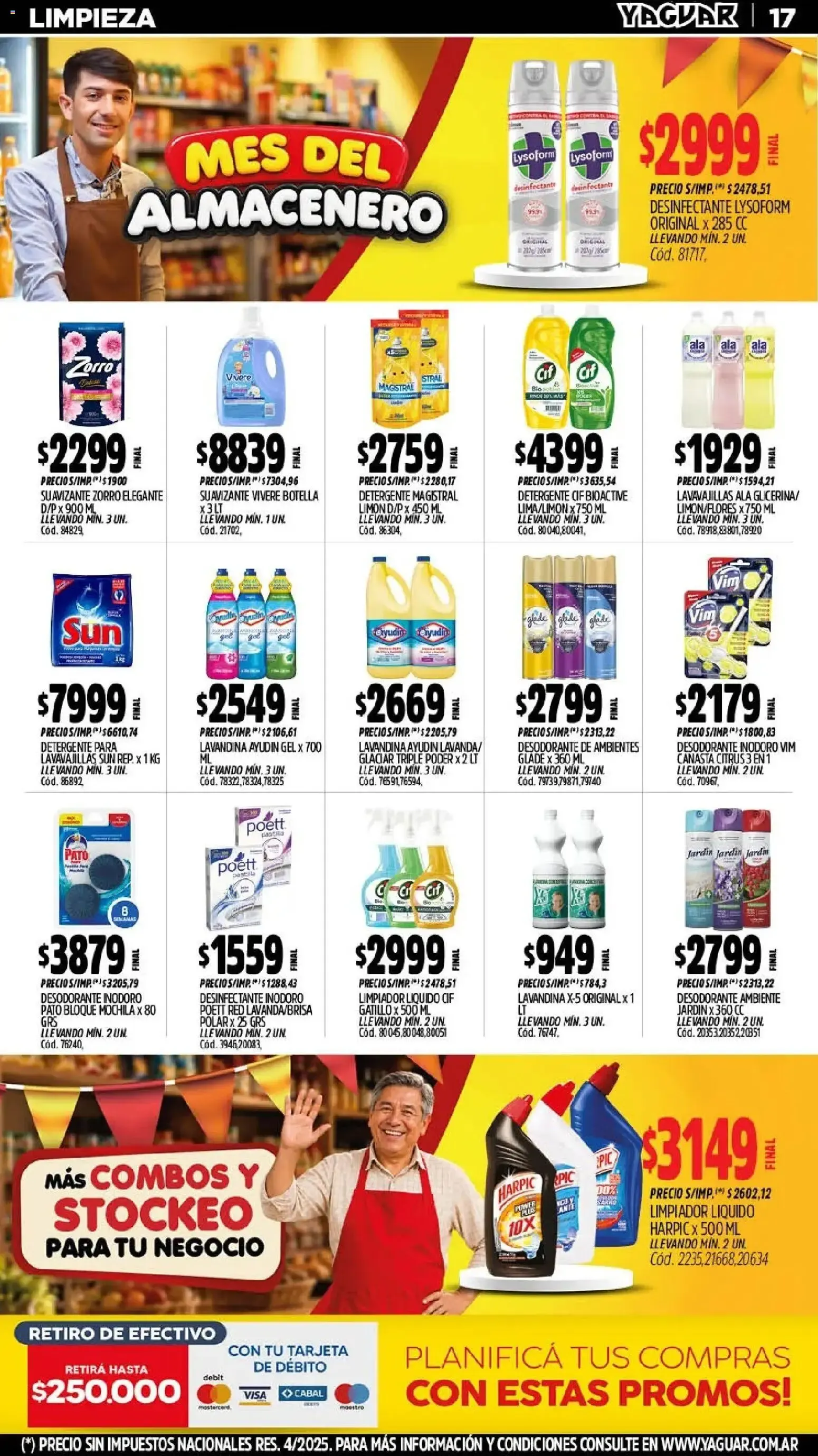 Ofertas de Mayorista Yaguar - Mes del Almacenero 21 de septiembre al 27 de septiembre 2026 - Página 7 del catálogo